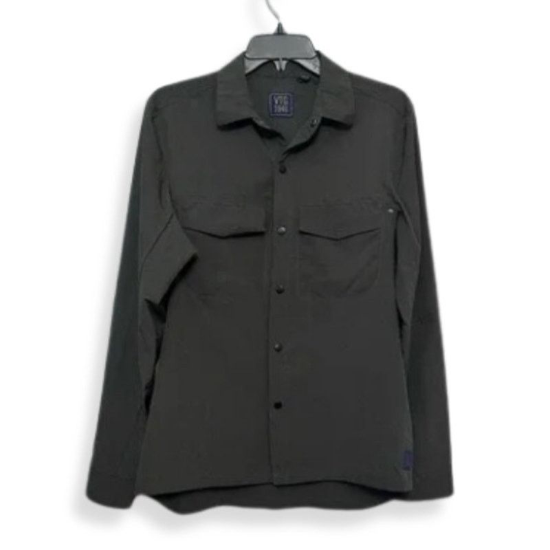Other VINTAGE 1946 Button Down Long Sleeve Chest Pockets Green S Size US S / EU 44-46 / 1 - 2 Thumbnail