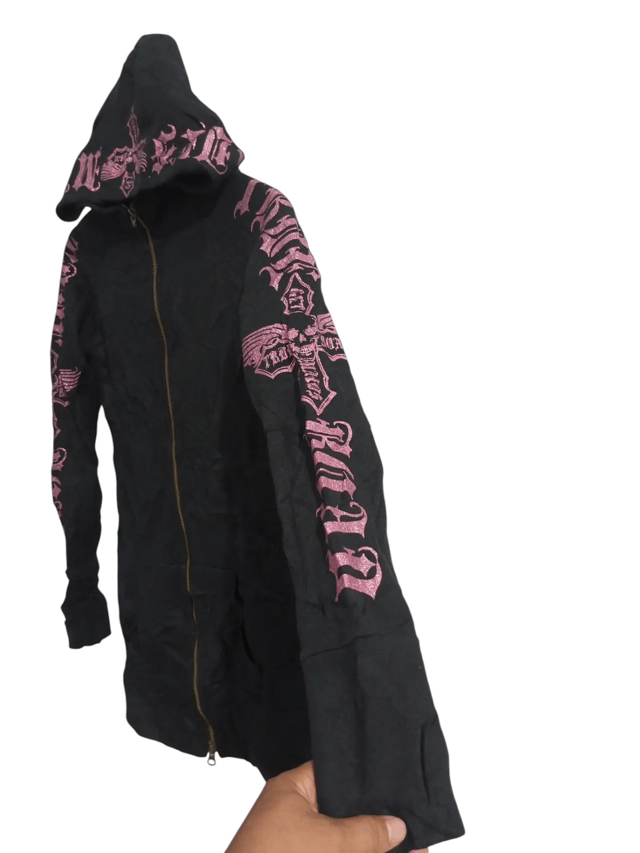 20471120 Vintage Galmourous punk angles hoodie Size US S / EU 44-46 / 1 - 4 Thumbnail
