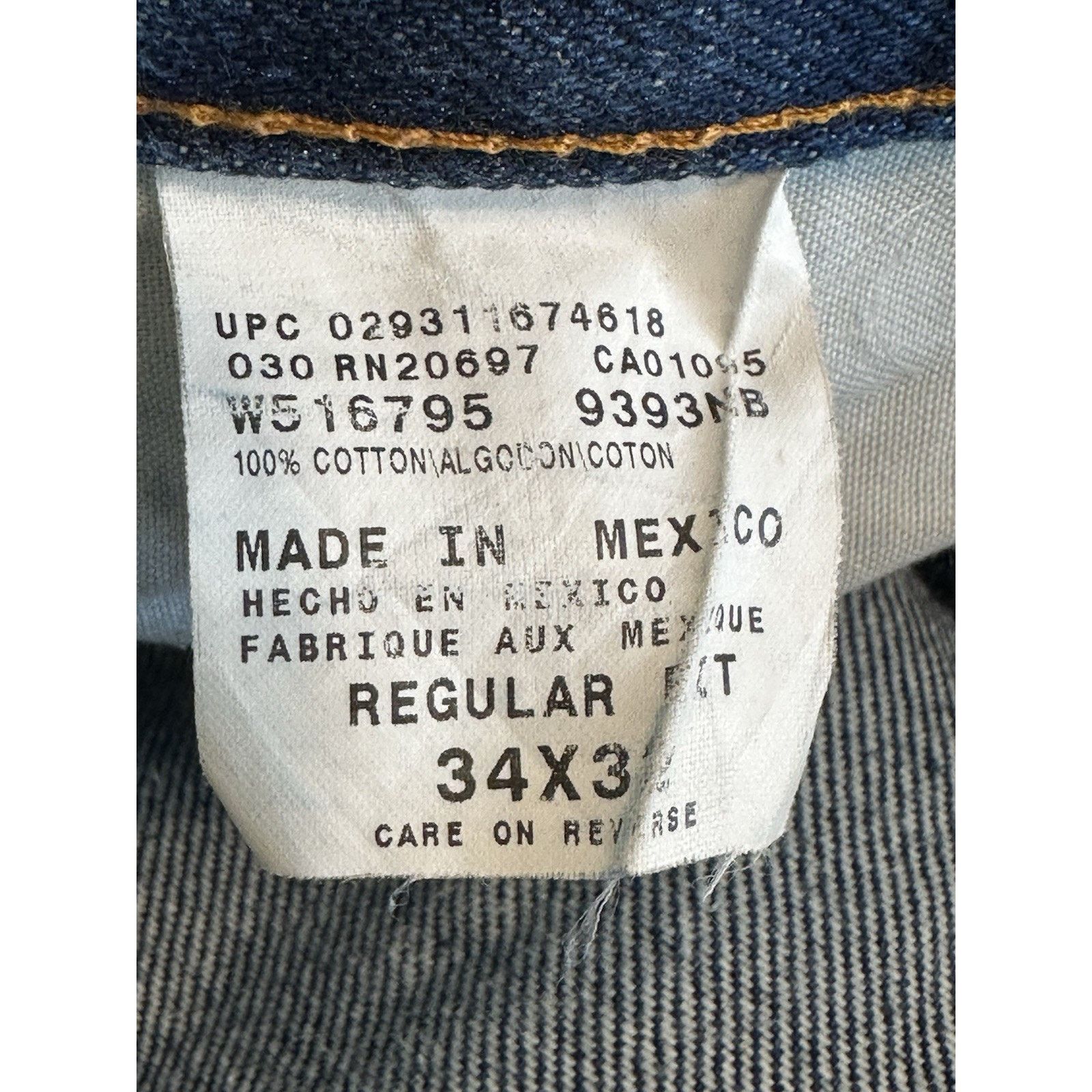 Dickies Dickies Jeans Regular 34x32 Denim Workwear Western Utility Size US 34 / EU 50 - 10 Thumbnail