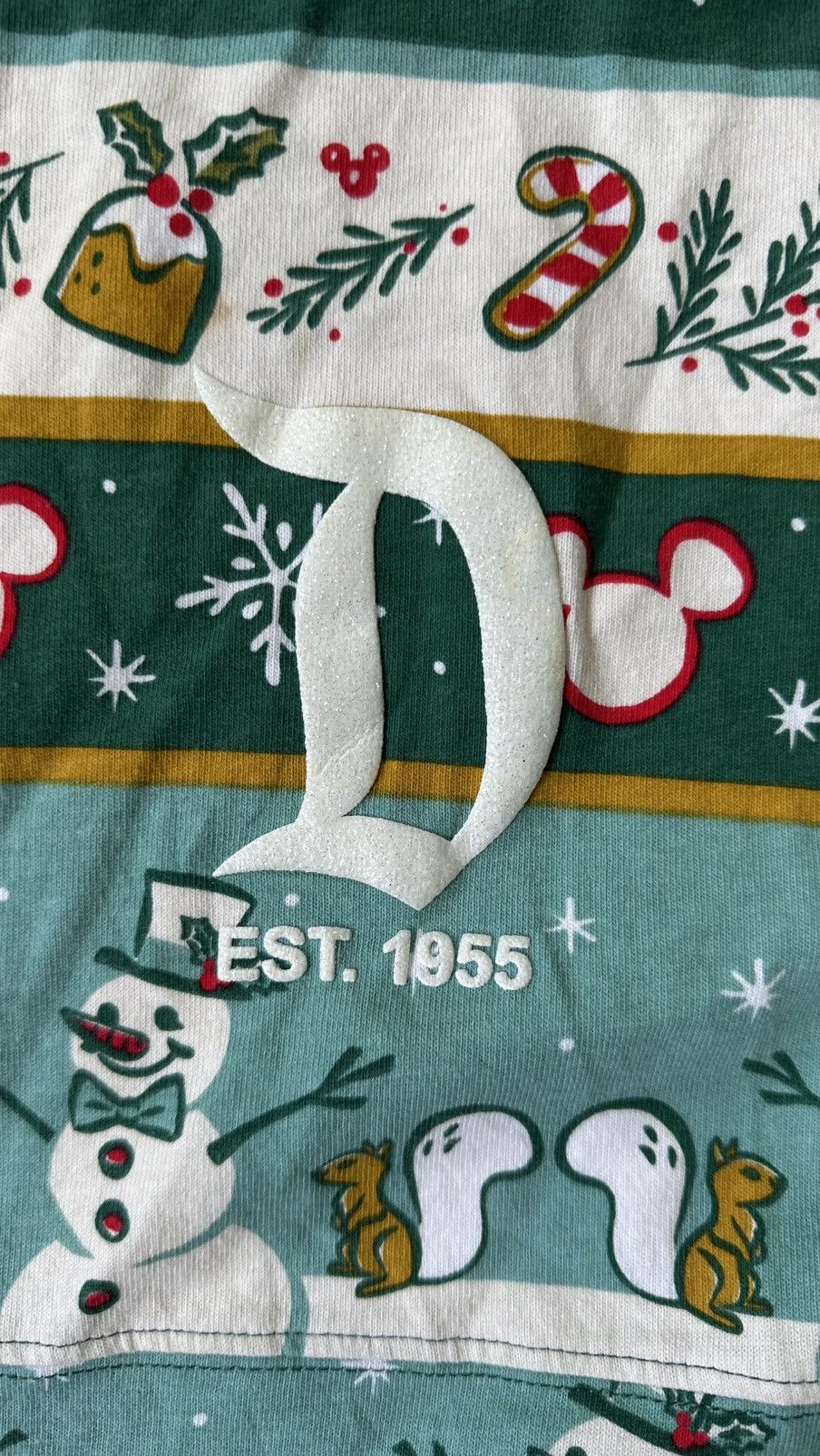 Disney VINTAGE DISNEYLAND RESORT SPIRIT JERSEY OVERPRINT TEE Size US L / EU 52-54 / 3 - 3 Thumbnail