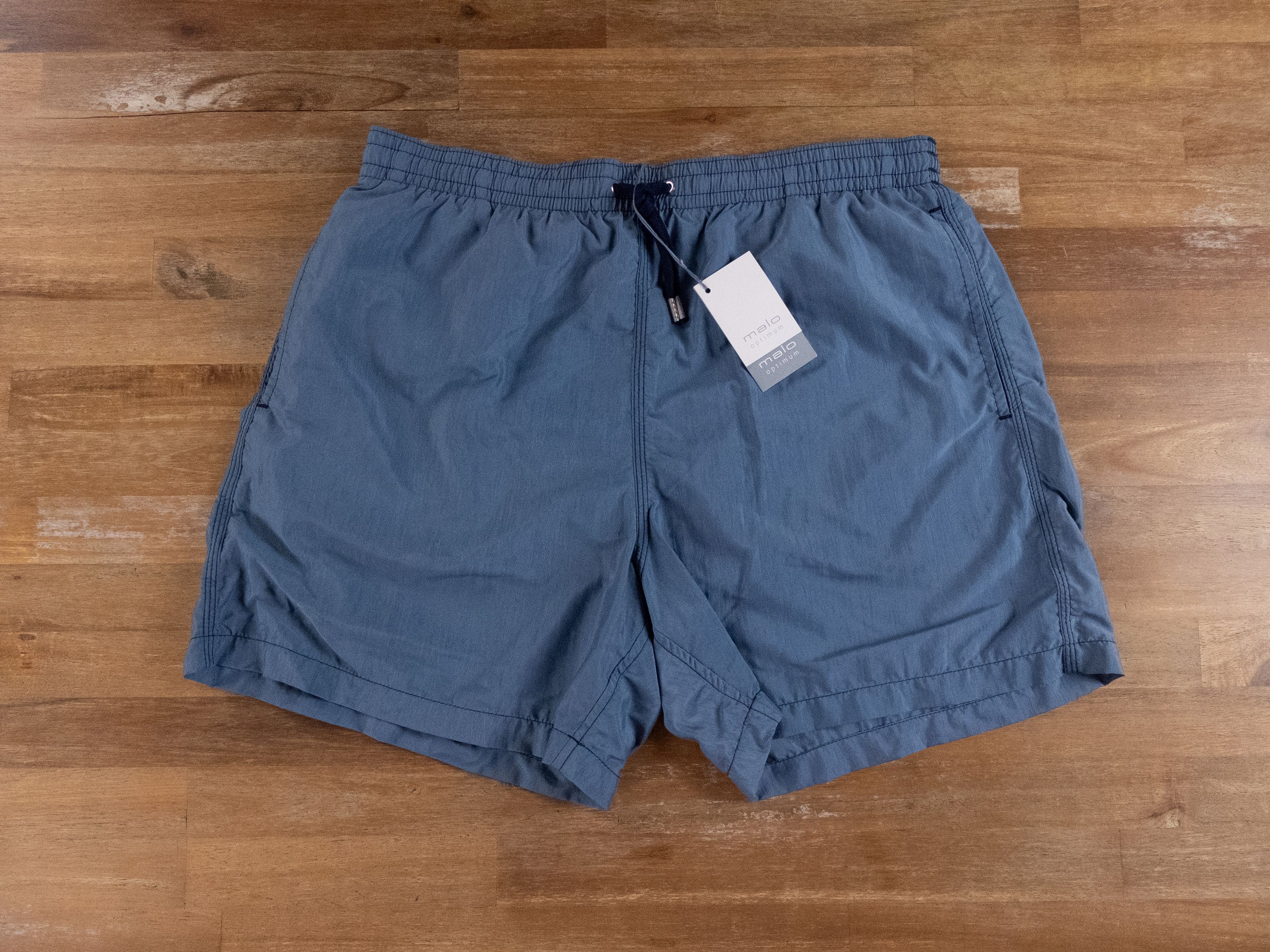Malo MALO Optimum solid blue swim shorts XXL Italy Size US 38 / EU 54 - 1 Thumbnail