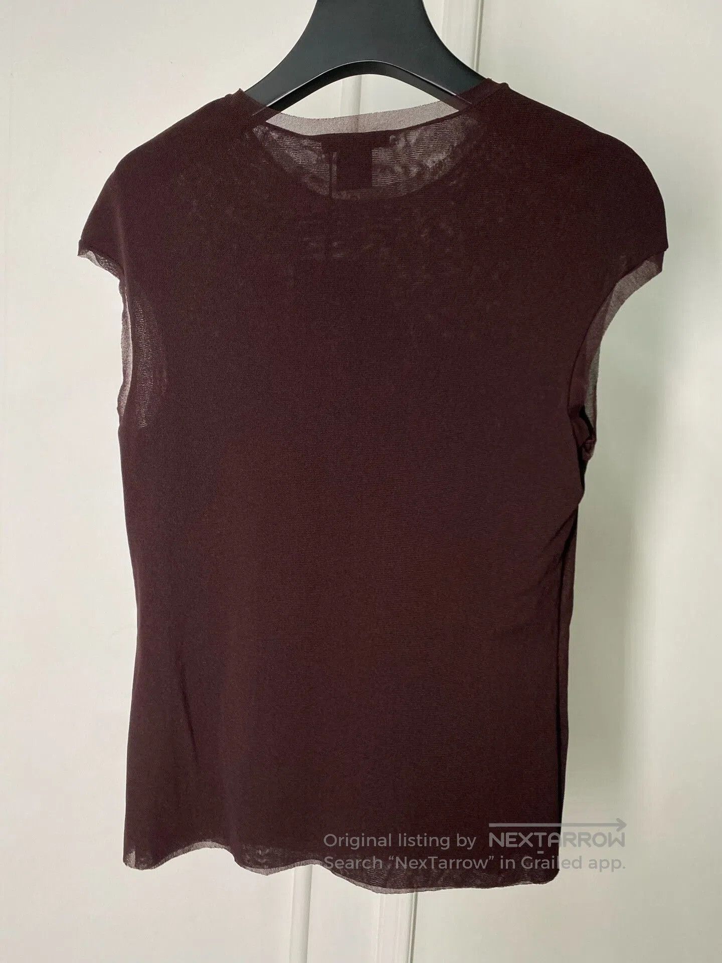 Vivienne Tam Sheer Jersey Top.