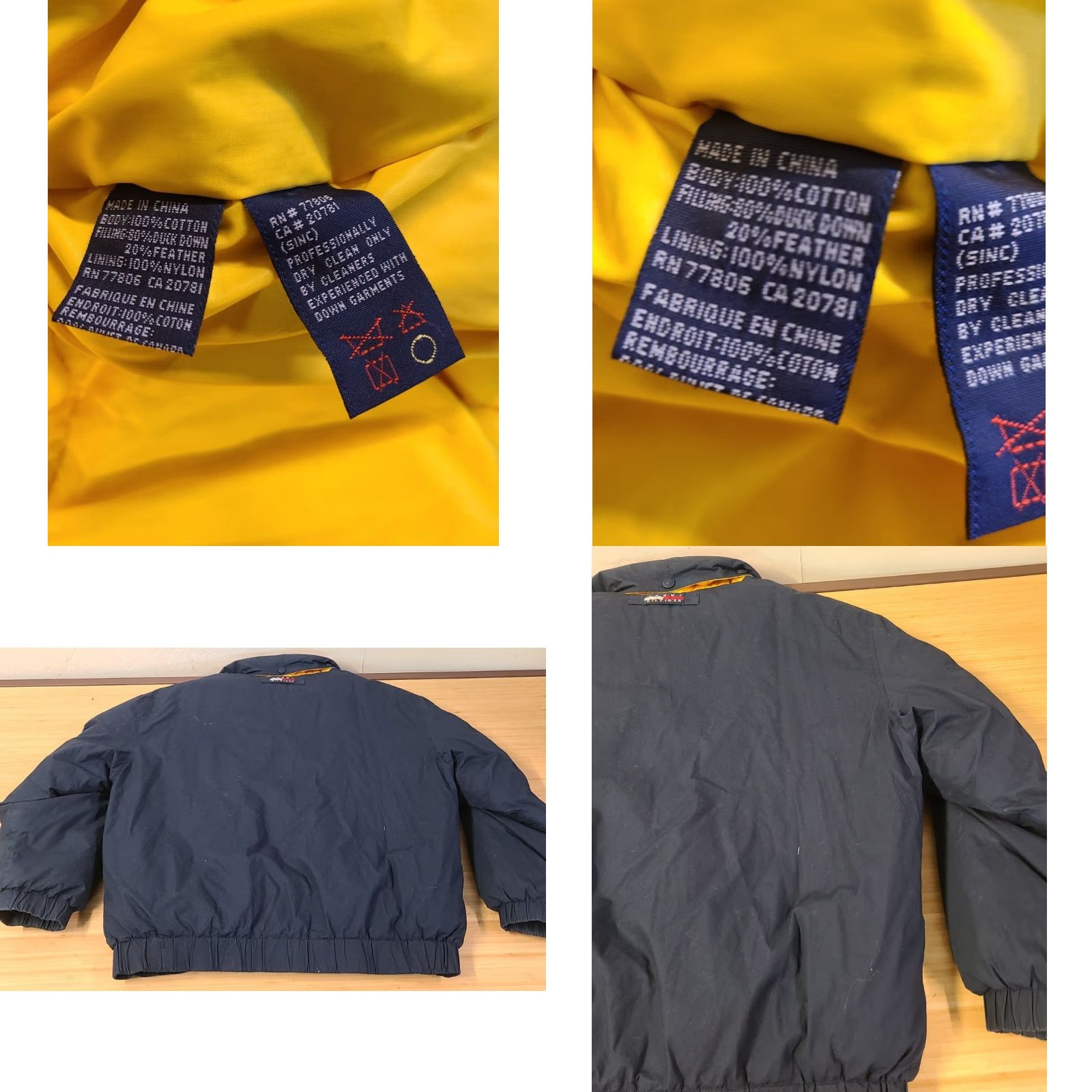 Tommy Hilfiger VINTAGE Tommy Hilfiger Coat Puffer XL Men Blue Down Zip Full Zip Embroidered Logo OS All Seasons Winter Size US XL / EU 56 / 4 - 8 Thumbnail