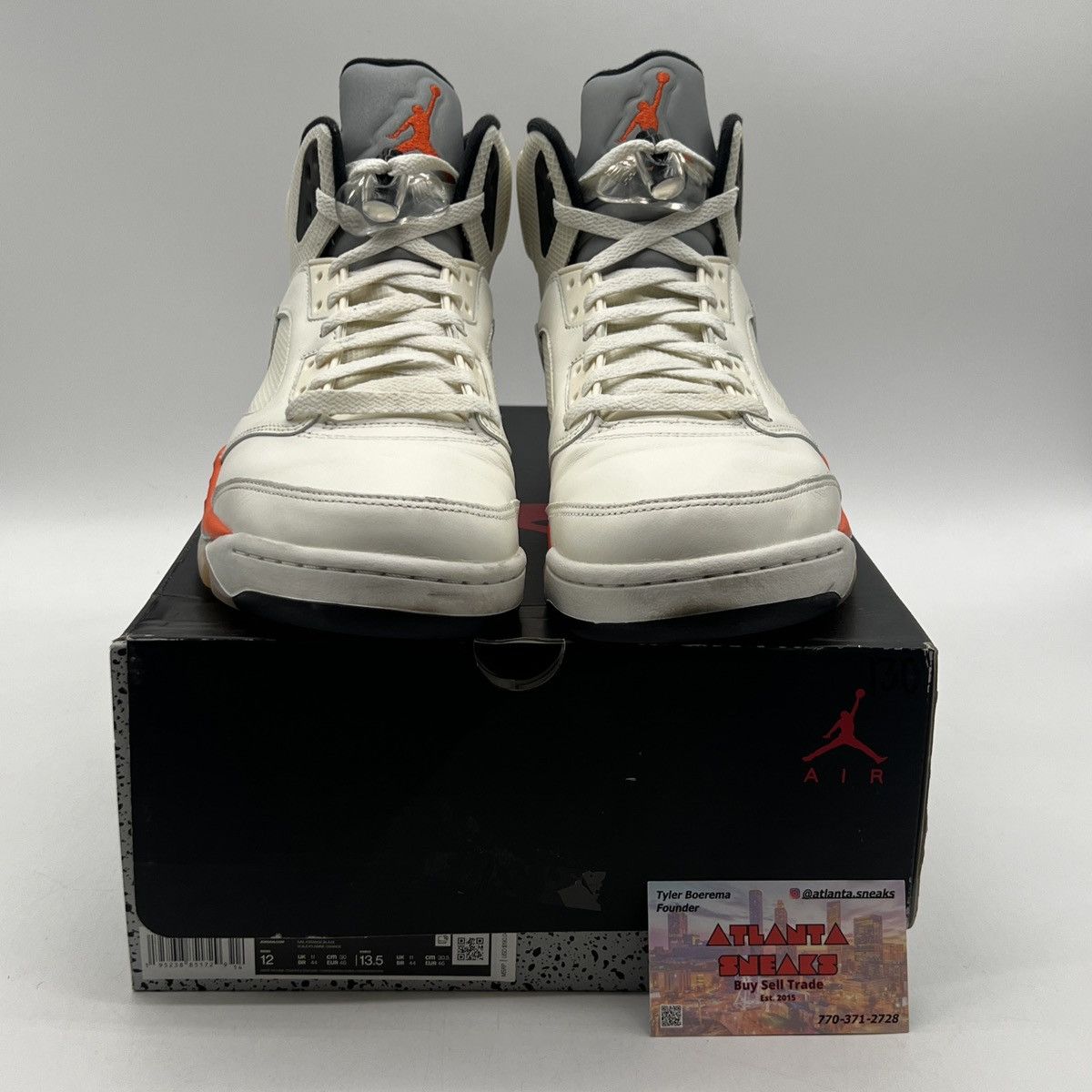 Jordan Brand Air Jordan 5 shattered backboard Size US 12 / EU 45 - 2 Thumbnail