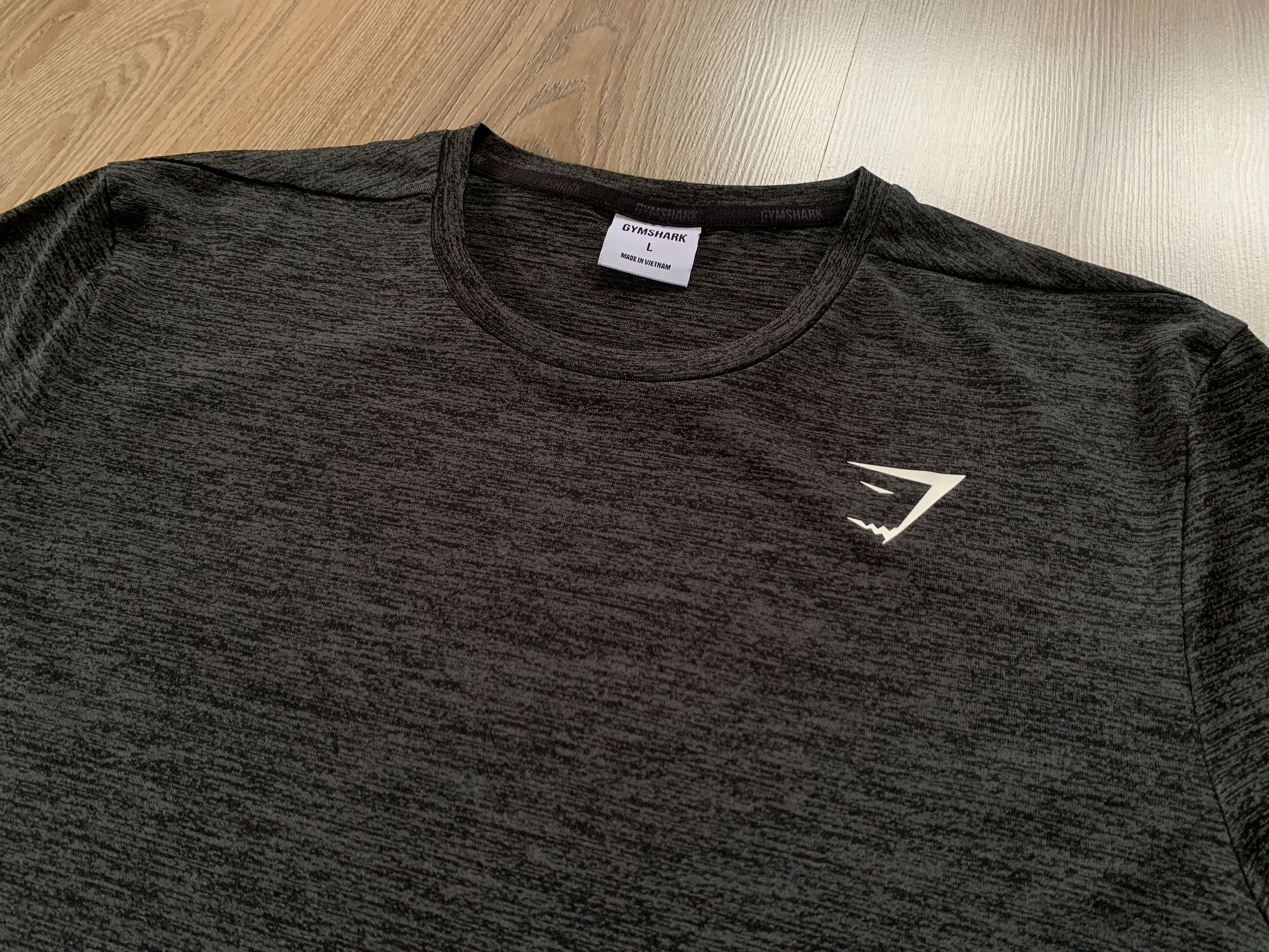 Gymshark Gymshark Grey Training T Shirt Size US L / EU 52-54 / 3 - 4 Thumbnail