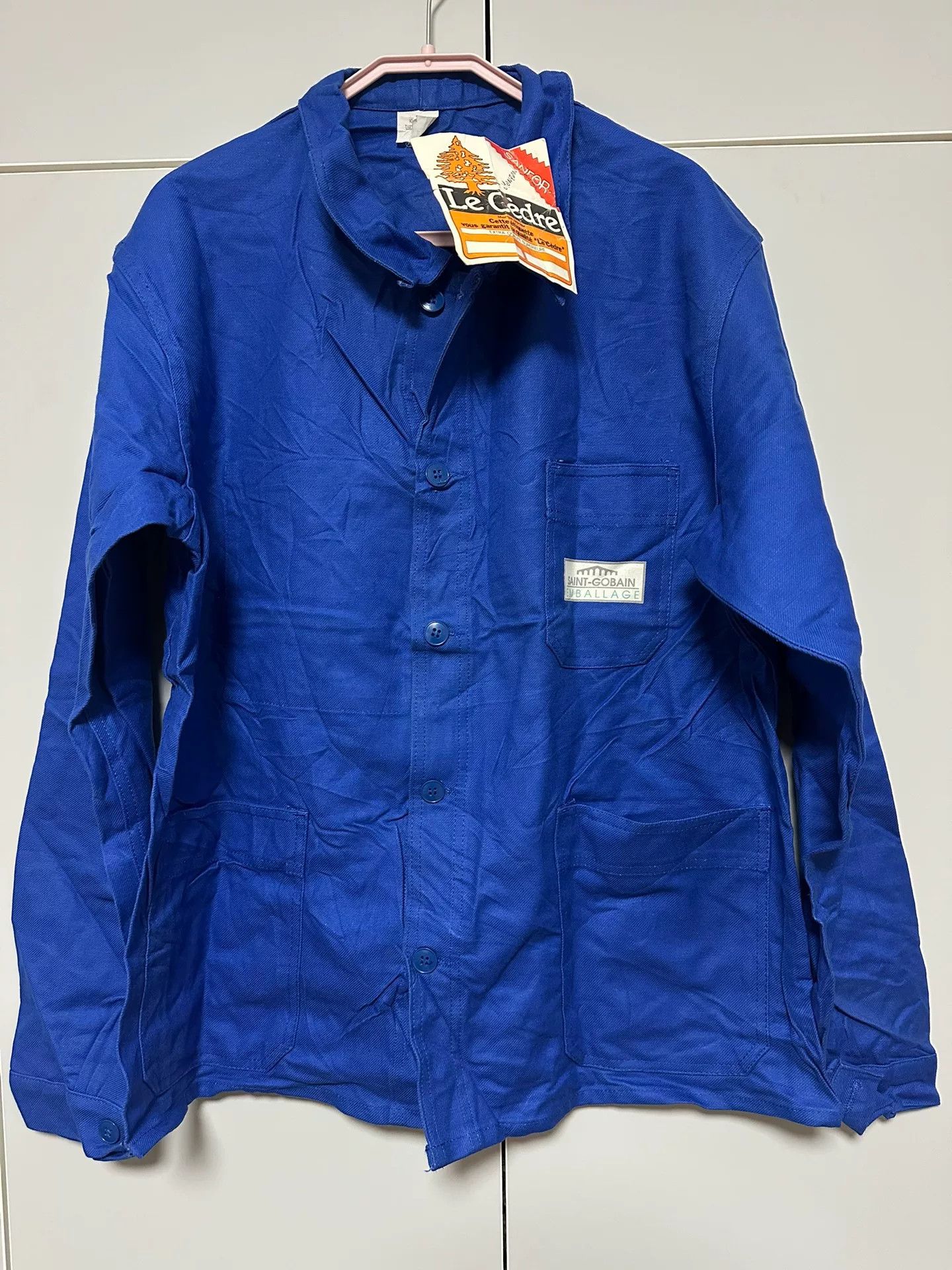 Vintage Vintage 70s French Work Jacket Size US M / EU 48-50 / 2 - 1 Thumbnail