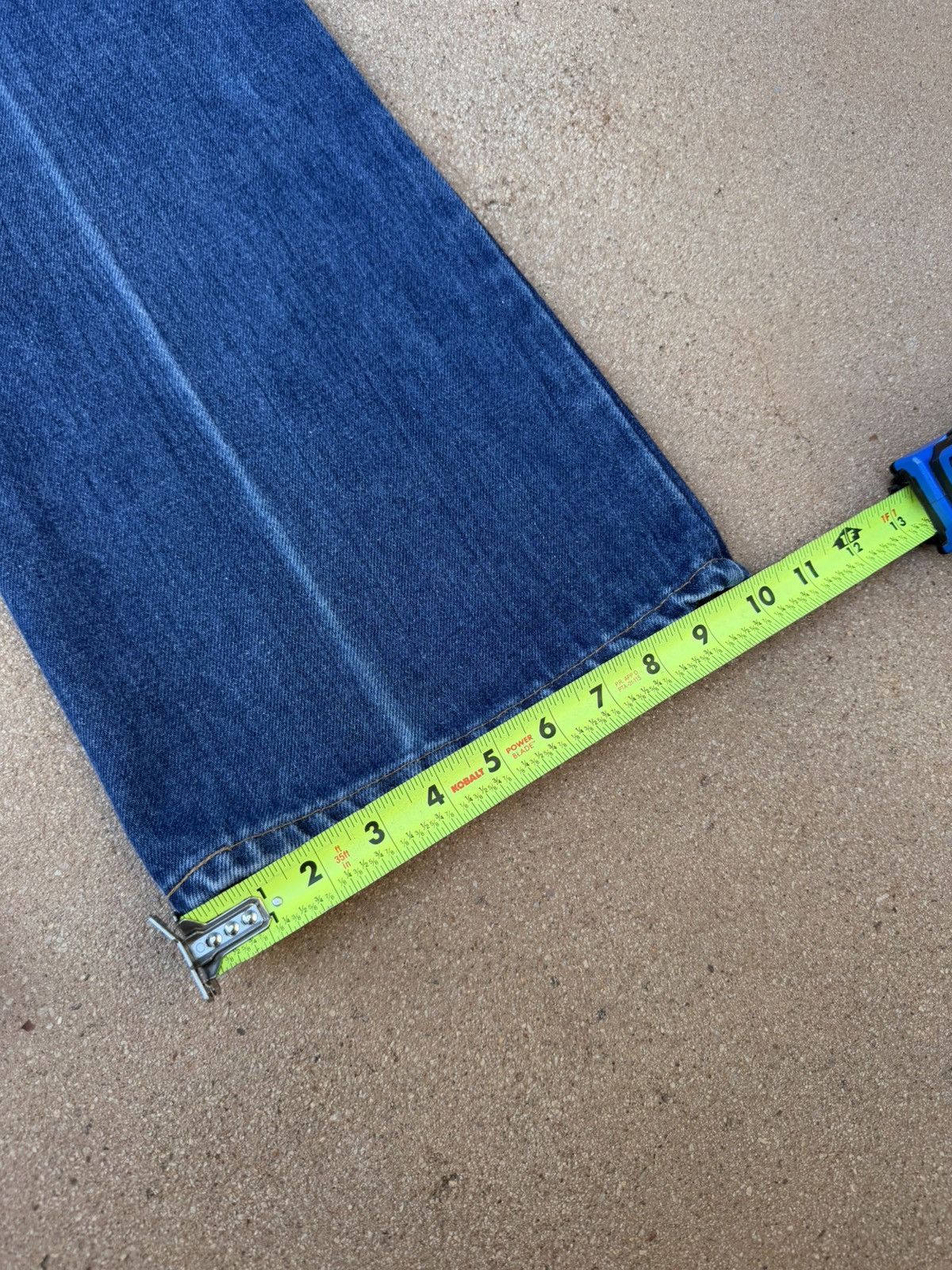 Levi's Vtg 70’s Levi’s 646 Orange Tab Bellbottom Flare Jeans 35x29 Size US 35 - 11 Thumbnail