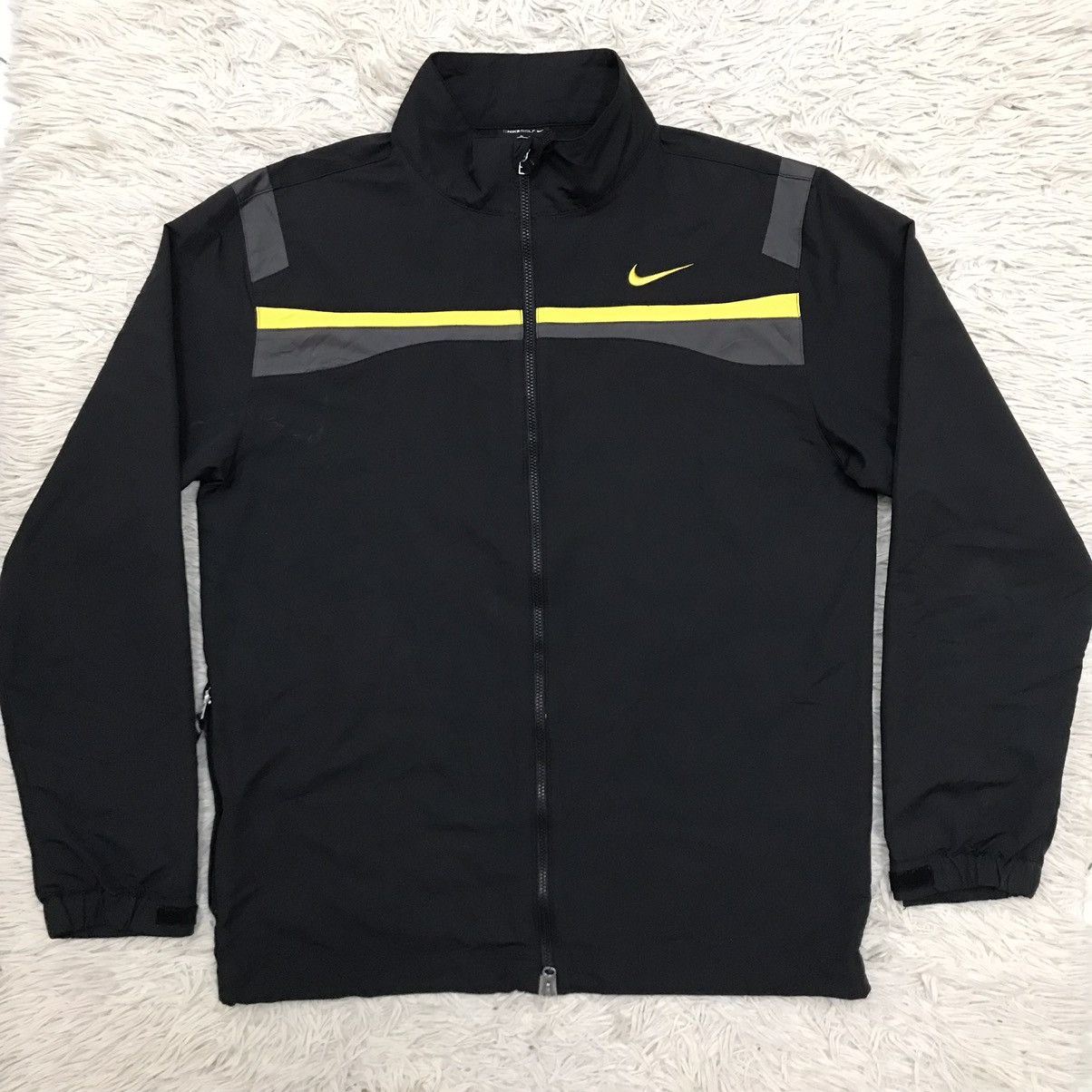 Nike VINTAGE Y2K NIKE GOLF EMBROIDERY LOGO SWOOSH SWEATER JACKET Size US S / EU 44-46 / 1 - 8 Thumbnail