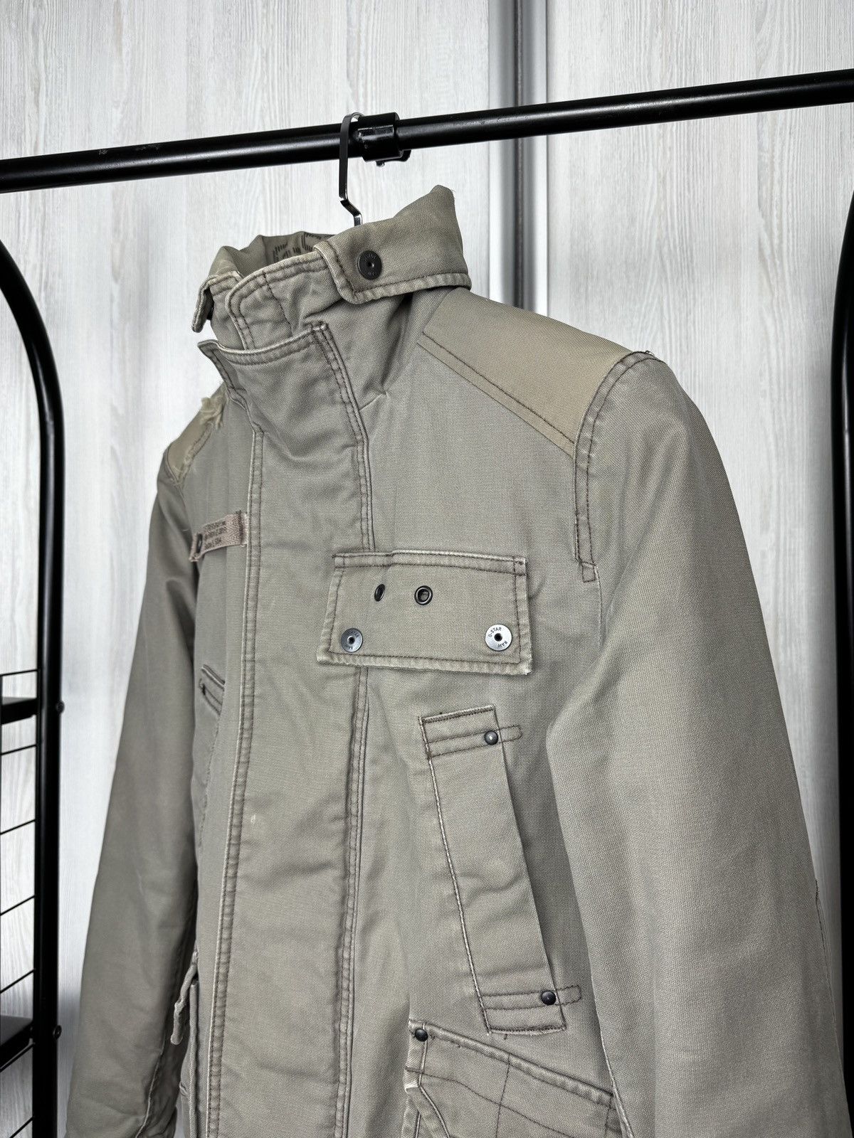 G-Star Stunning Vintage G-Star Men’s Military Utility Jacket Bomber Size US S / EU 44-46 / 1 - 4 Thumbnail