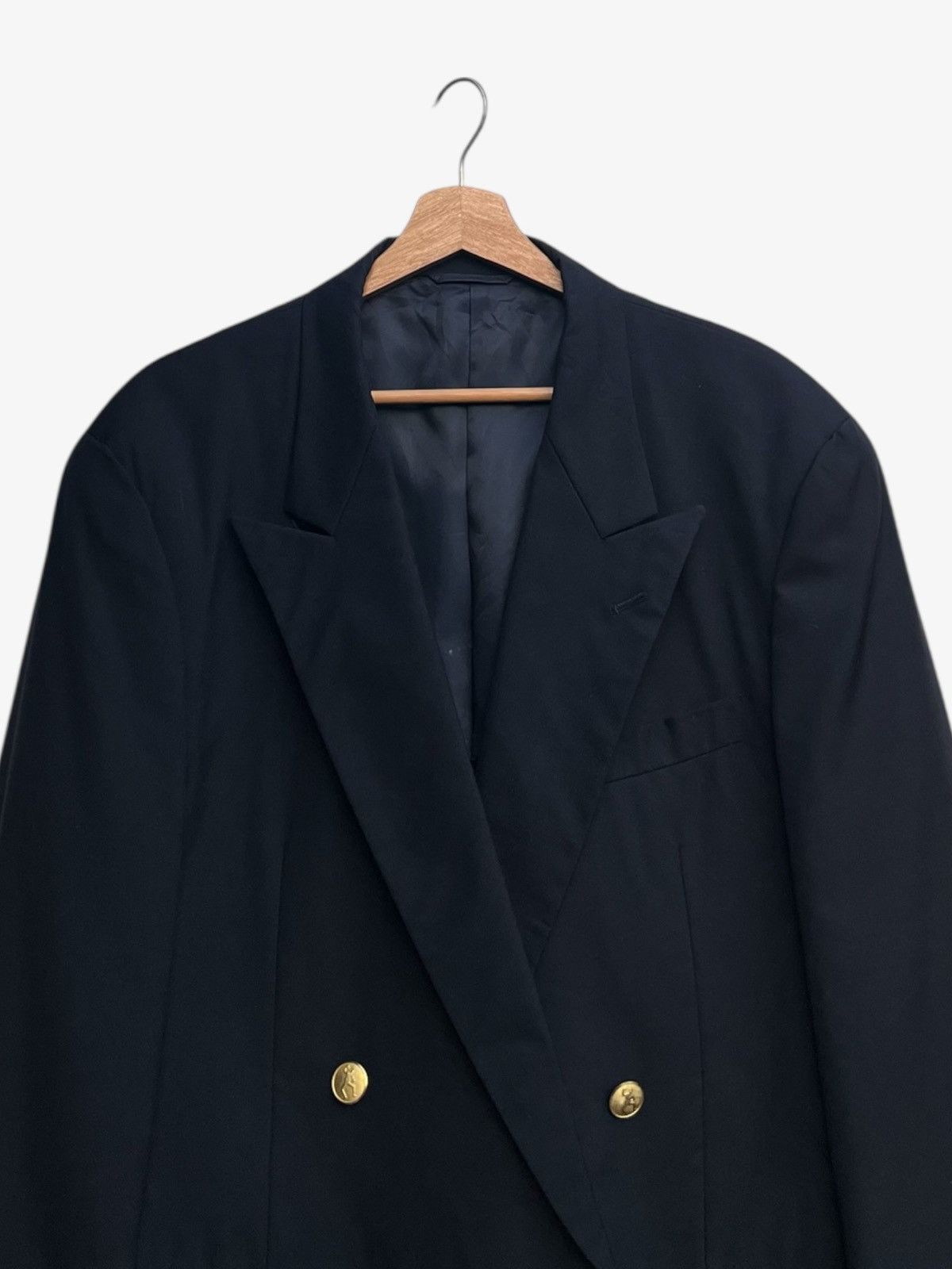 Moschino Moschino Cheap and Chic Navy Double Breasted Tailored Jacket Size US L / EU 52-54 / 3 - 8 Thumbnail