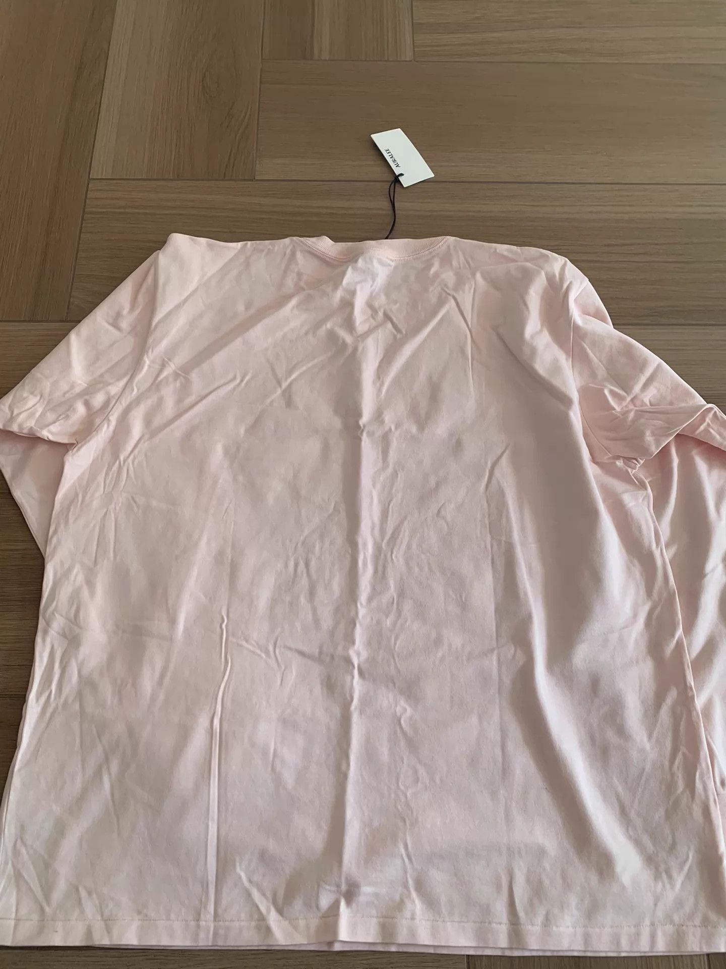 Auralee AURALEE LUSTER PLAITING Jpn Pima Cotton LS Tee Pink Size 5 Size US XXL / EU 58 / 5 - 2 Thumbnail