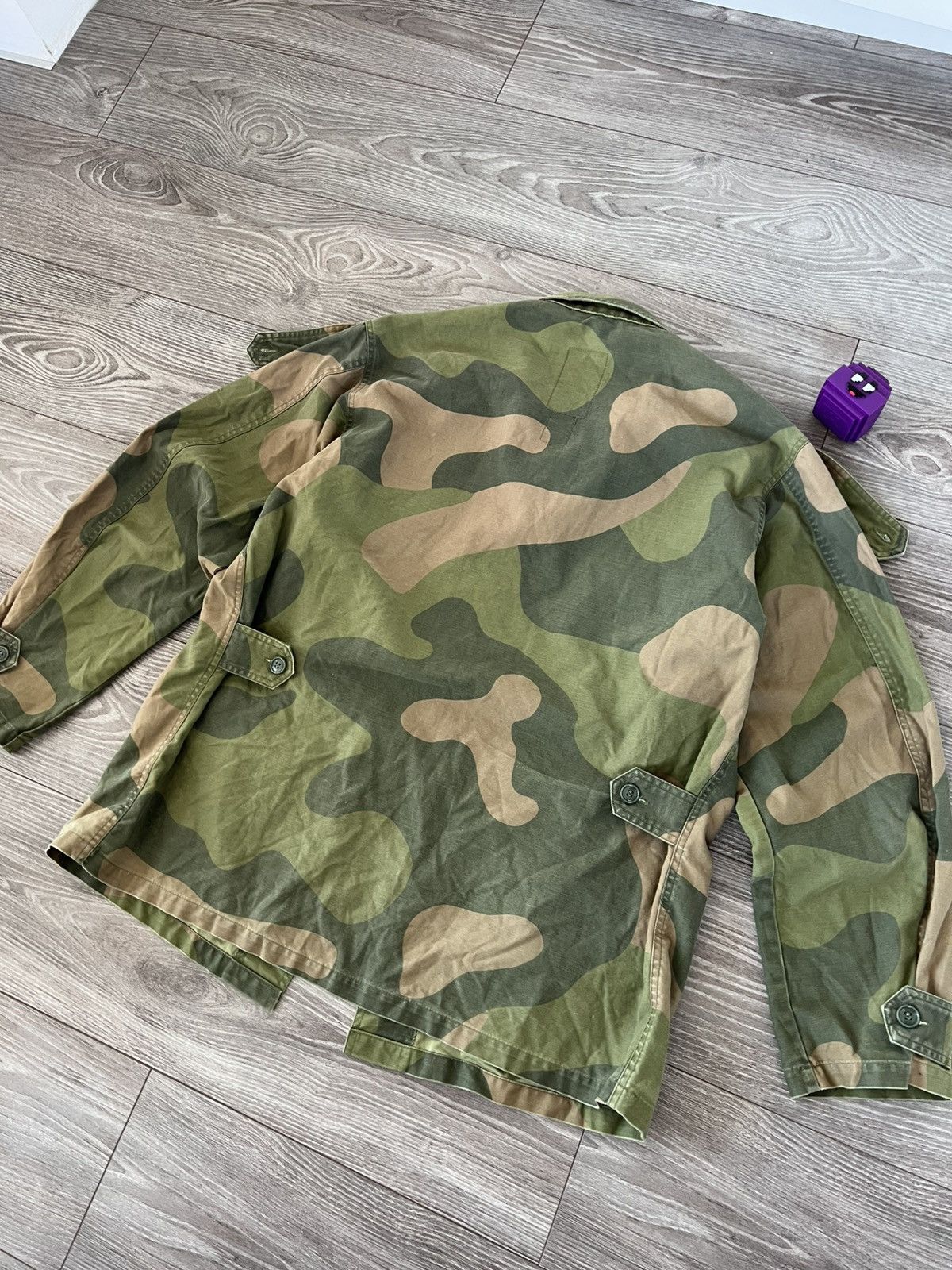 Vintage VINTAGE ‼️ Norwegian Camo NATO Army Tactical Jacket Size US M / EU 48-50 / 2 - 21 Thumbnail