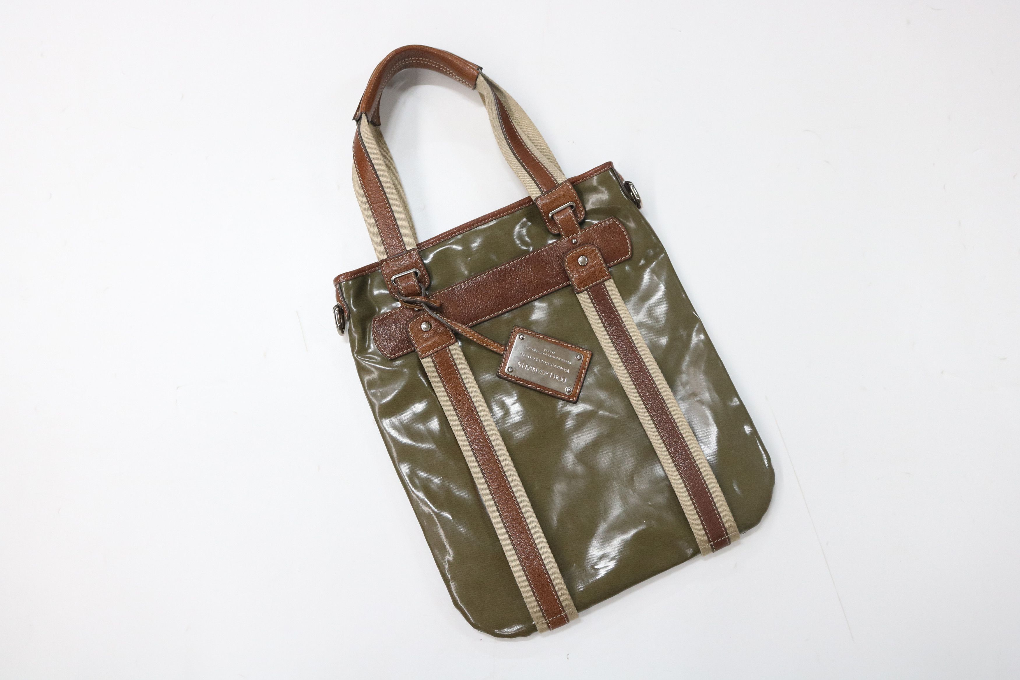 Dolce & Gabbana DOLCE & GABBANA Leather Panel Shoulder Bag Size ONE SIZE - 3 Thumbnail