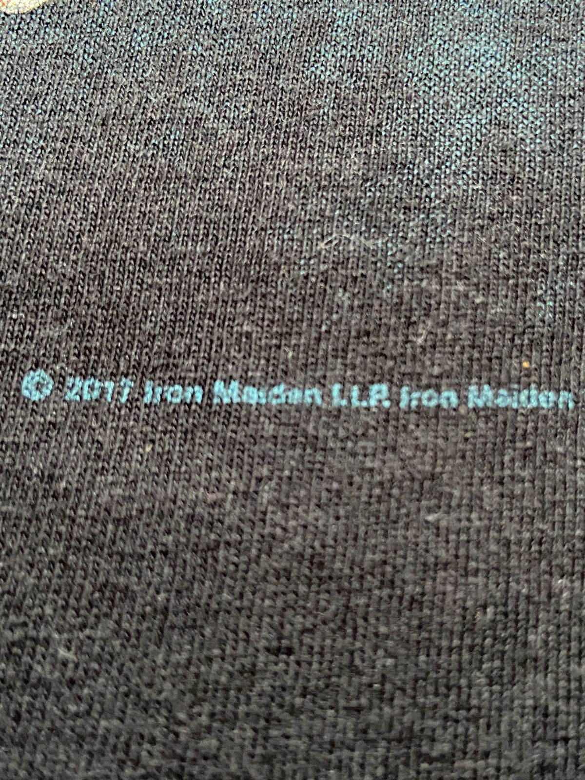 Iron Maiden 2017 Iron Maiden The Book of Souls World Tour Size Medium Size US L / EU 52-54 / 3 - 5 Thumbnail