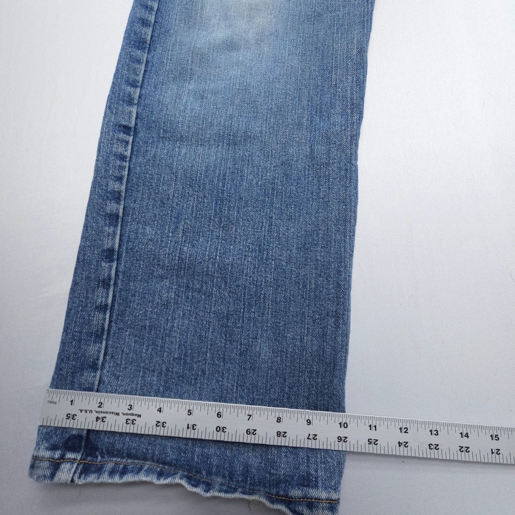 Polo Ralph Lauren Vtg Polo Ralph Lauren Jeans RL Woodrow Straight Jeans Mens 36 x 34 Denim Blue 5-Pocket Regular Waist 36 Inseam 33 Rigid Vintage, Logo, American Theme Size US M / EU 48-50 / 2 - 7 Thumbnail
