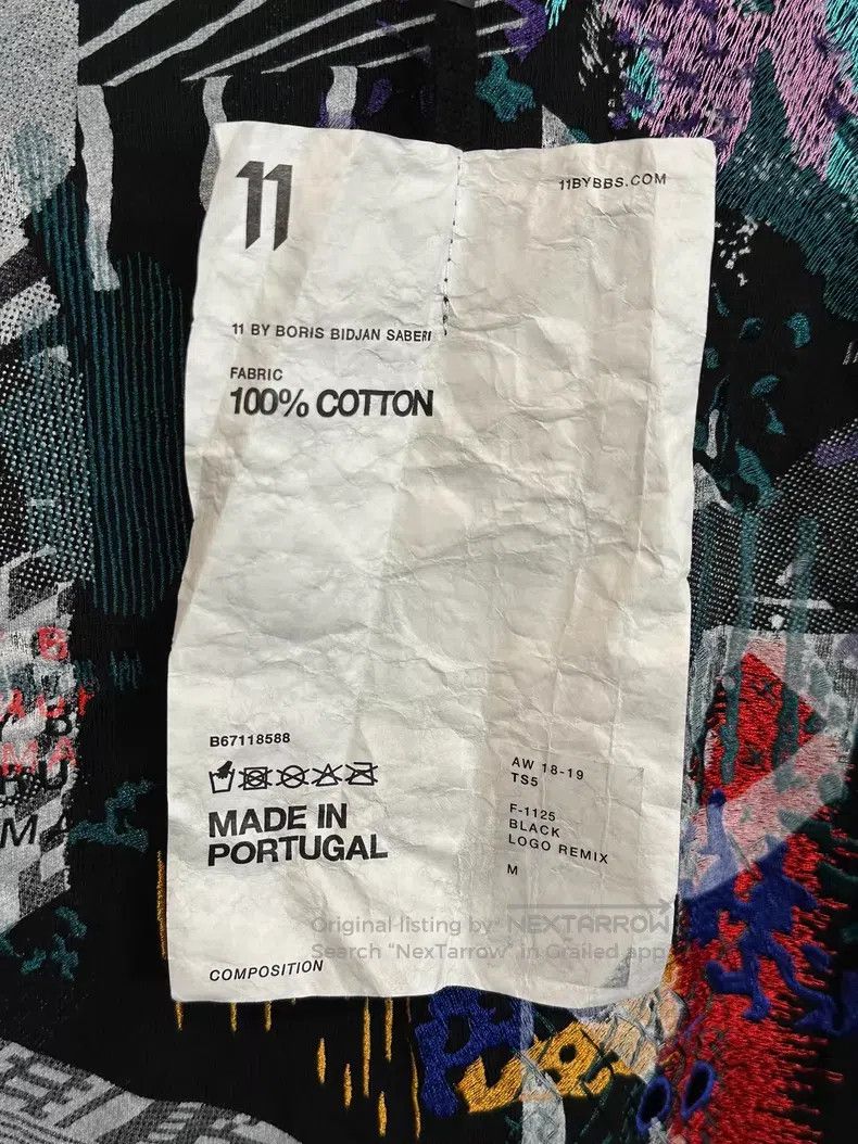 Boris Bidjan Saberi Boris Bidjan Saberi 11by bbs TS5 embroidered short sleeve Size US M / EU 48-50 / 2 - 5 Thumbnail