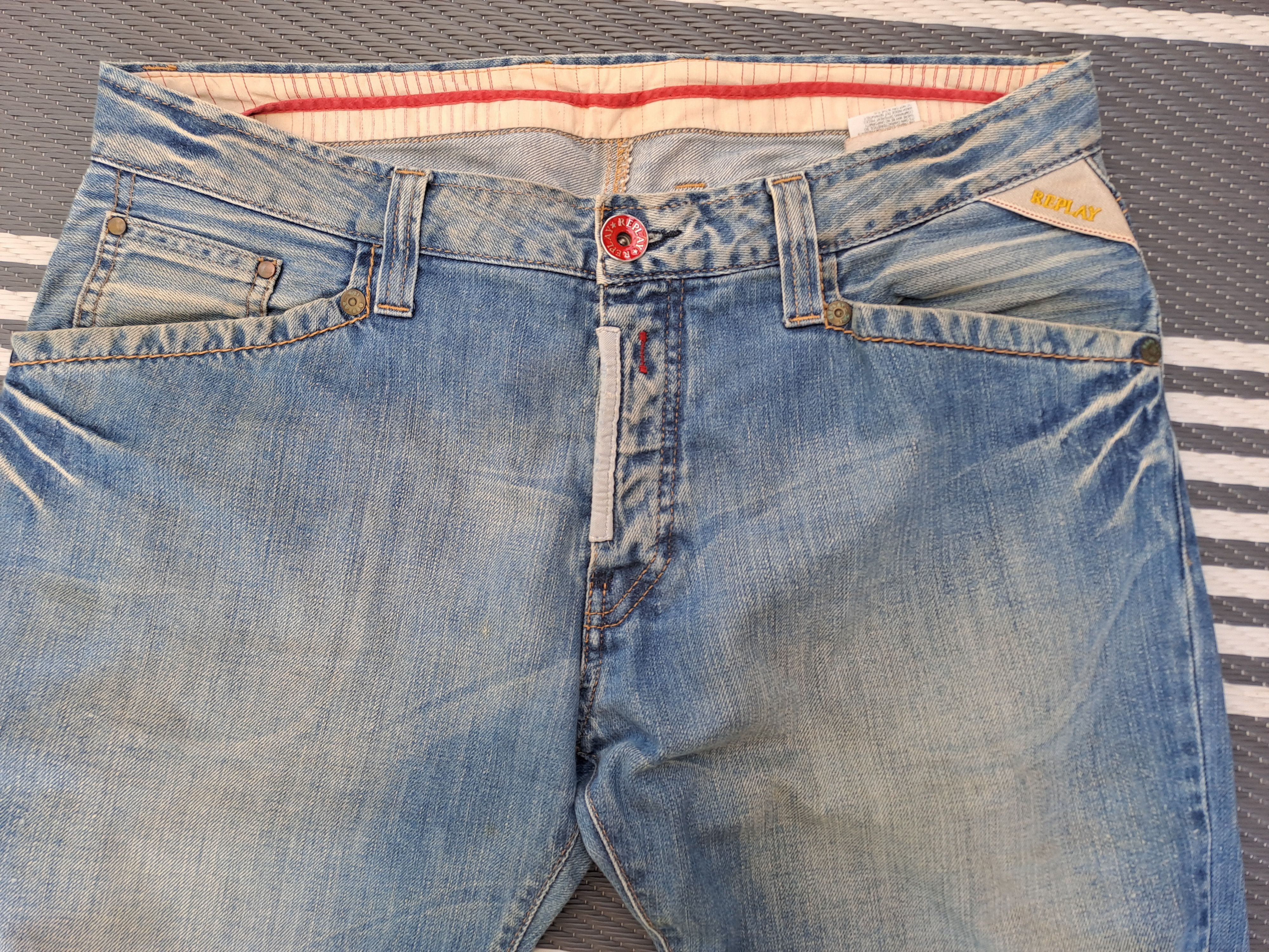 Replay Vintage mens Replay jeans '34' size Size US 34 / EU 50 - 2 Thumbnail