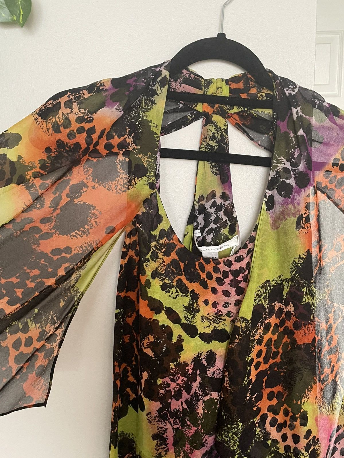 Diane von Furstenberg Silk Shirt Accessory Size S / US 4 / IT 40 - 2 Thumbnail