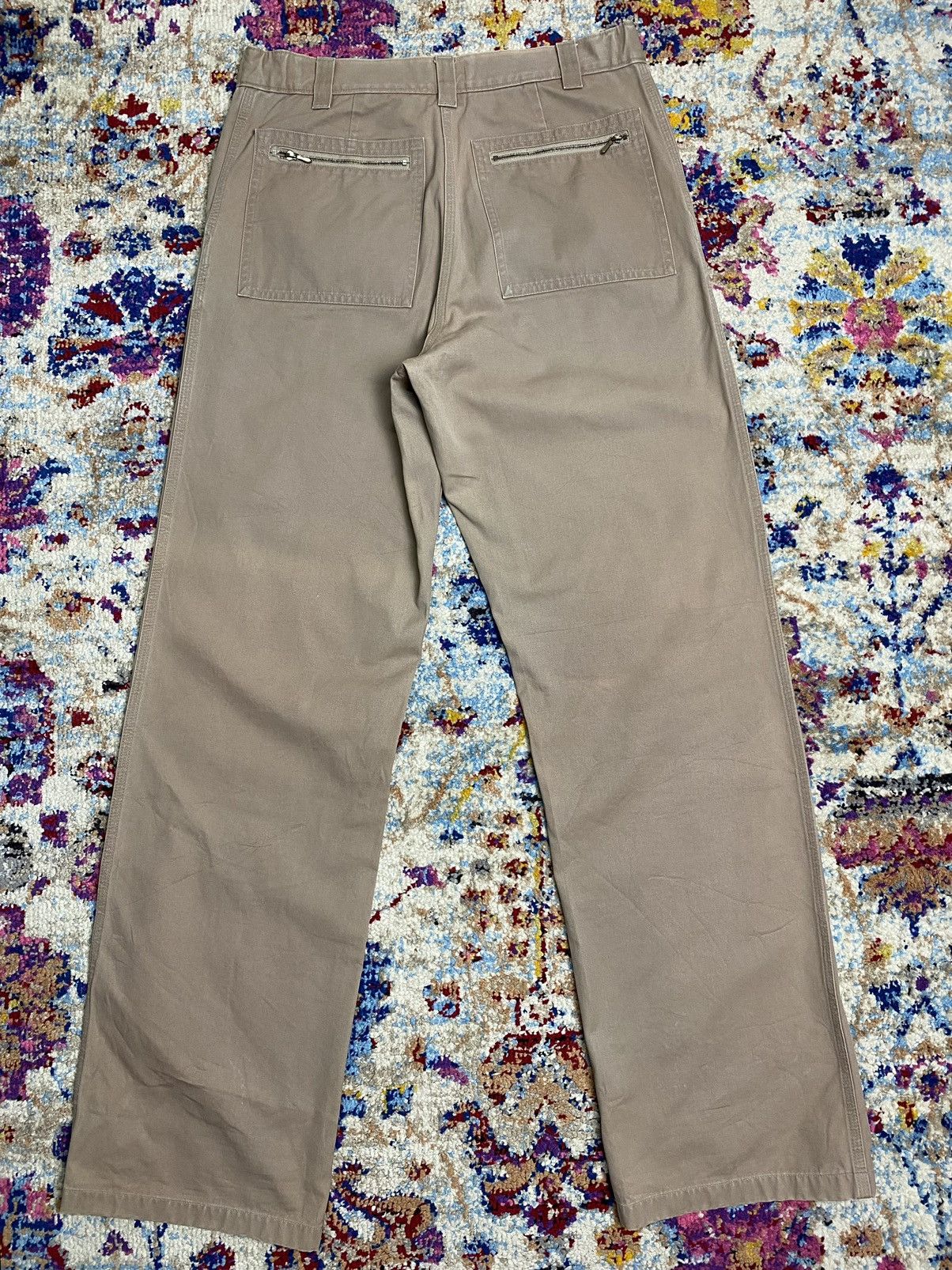 A.P.C. × Vintage ETE 1990 APC Rue De Fleures Paris Chino Pants Size US 30 / EU 46 - 2 Thumbnail