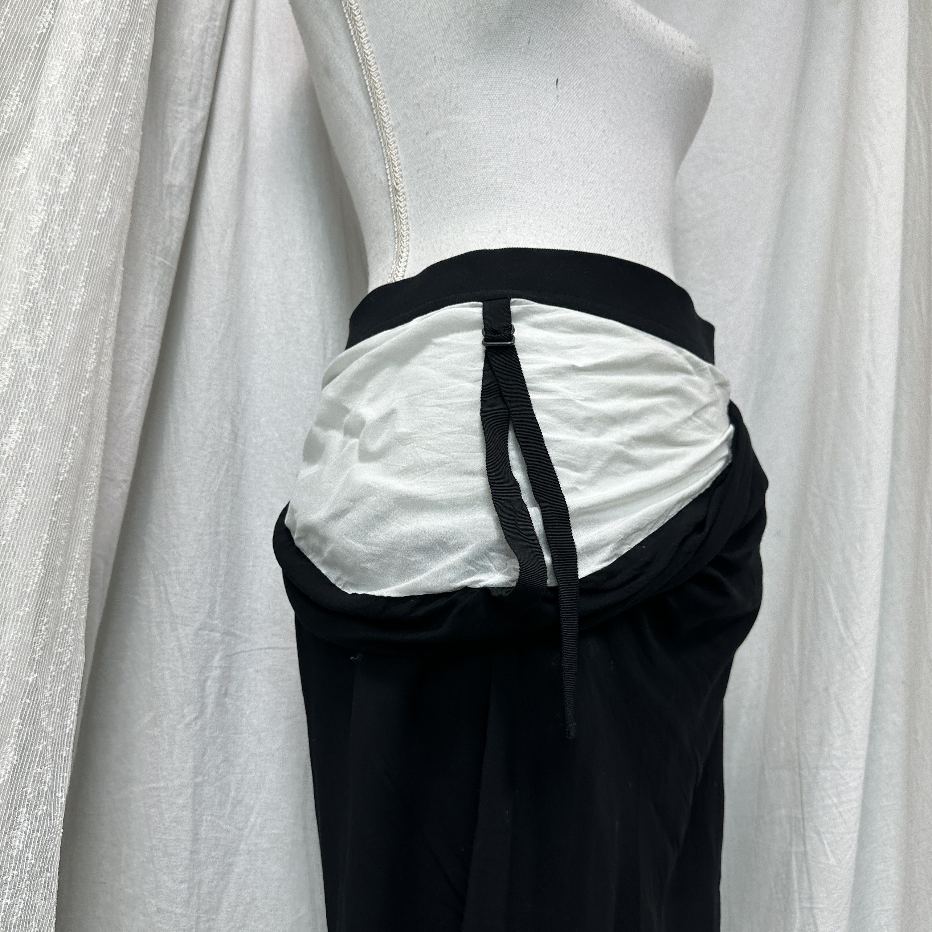 Ann Demeulemeester Vintage Avant Garde Viscose Ann Demeulemeester Skirt Y2K Size 26" / US 2 / IT 38 - 12 Thumbnail