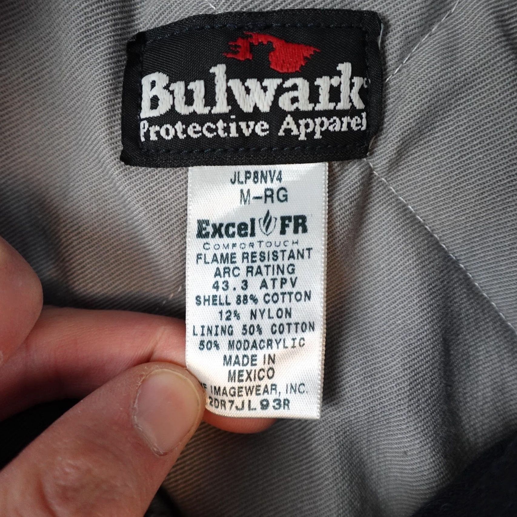Vintage Bulwark Excel FR ComforTouch Jacket Mens Medium Blue Parka Insulated JLP8NV4 Size US M / EU 48-50 / 2 - 6 Thumbnail