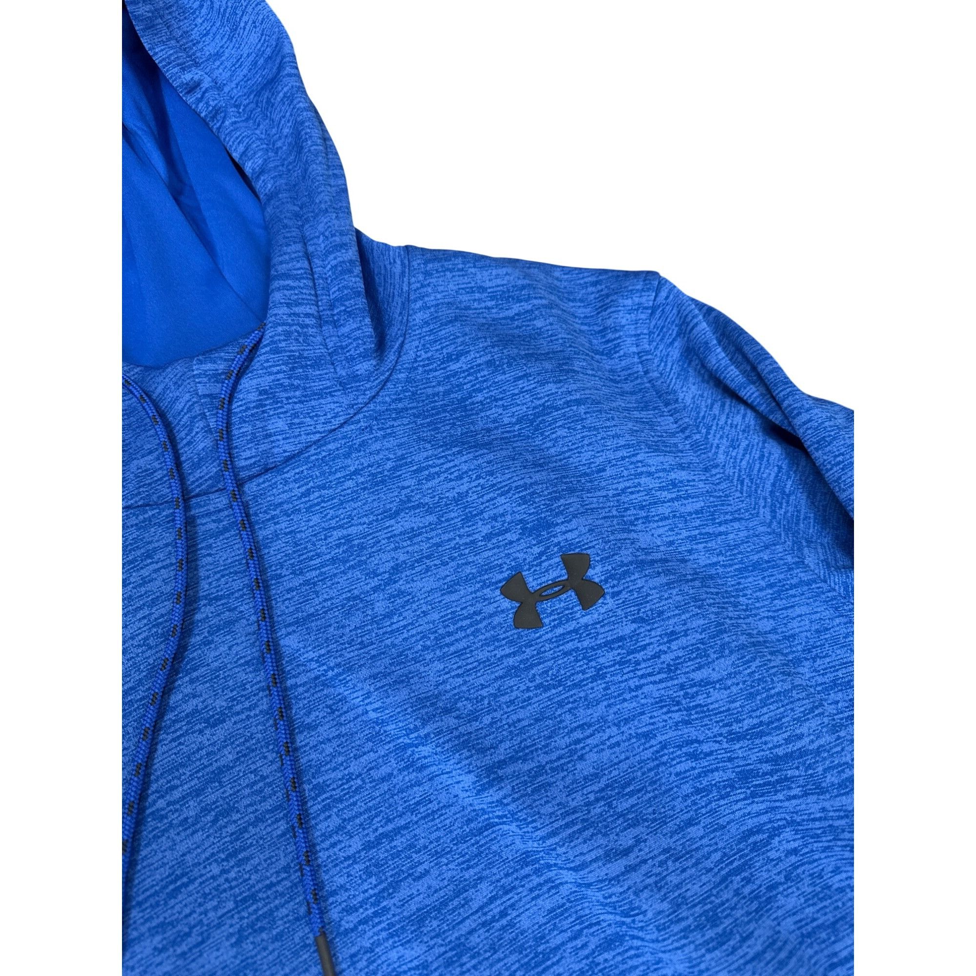 Under Armour Under Armour Mens Loose Fit ColdGear Blue Hoodie Sweatshirt Size US L / EU 52-54 / 3 - 2 Thumbnail