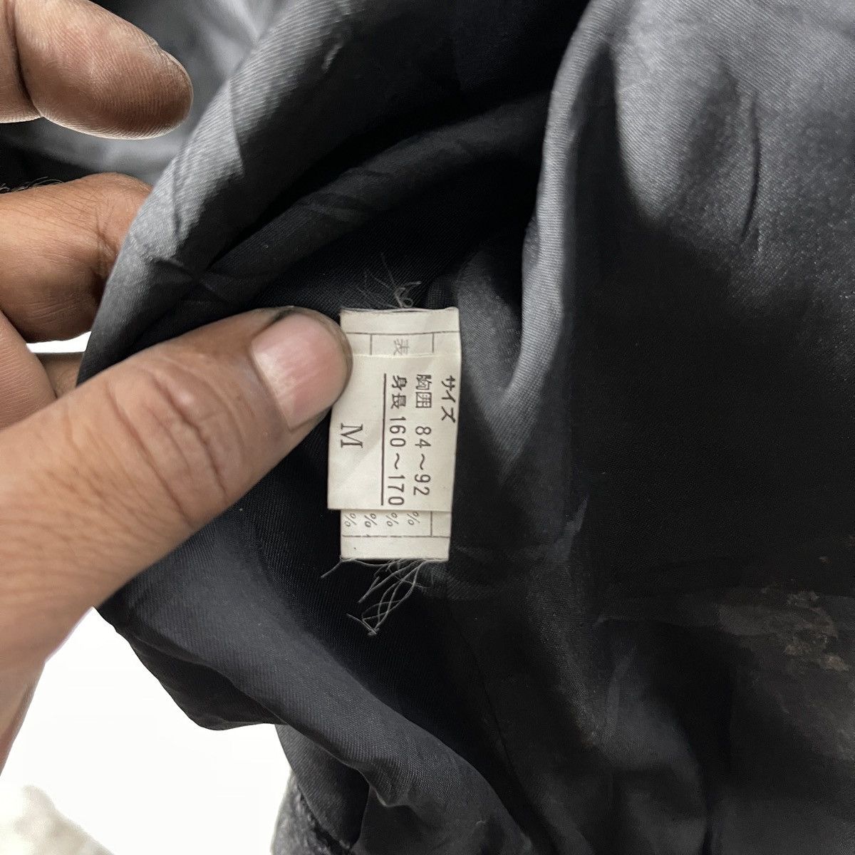 Issey Miyake Issey Miyake Inspired MR-TESSEL Herringbone Wool Bomber Size US M / EU 48-50 / 2 - 9 Thumbnail