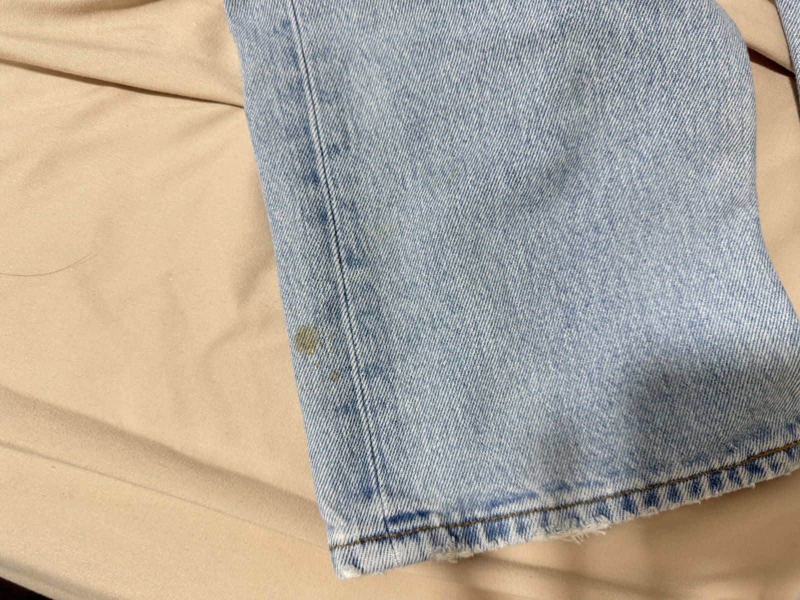 Levi's Vintage 00s Levi's Patchwork 501 Thrashed Distressed Size US 29 - 6 Thumbnail