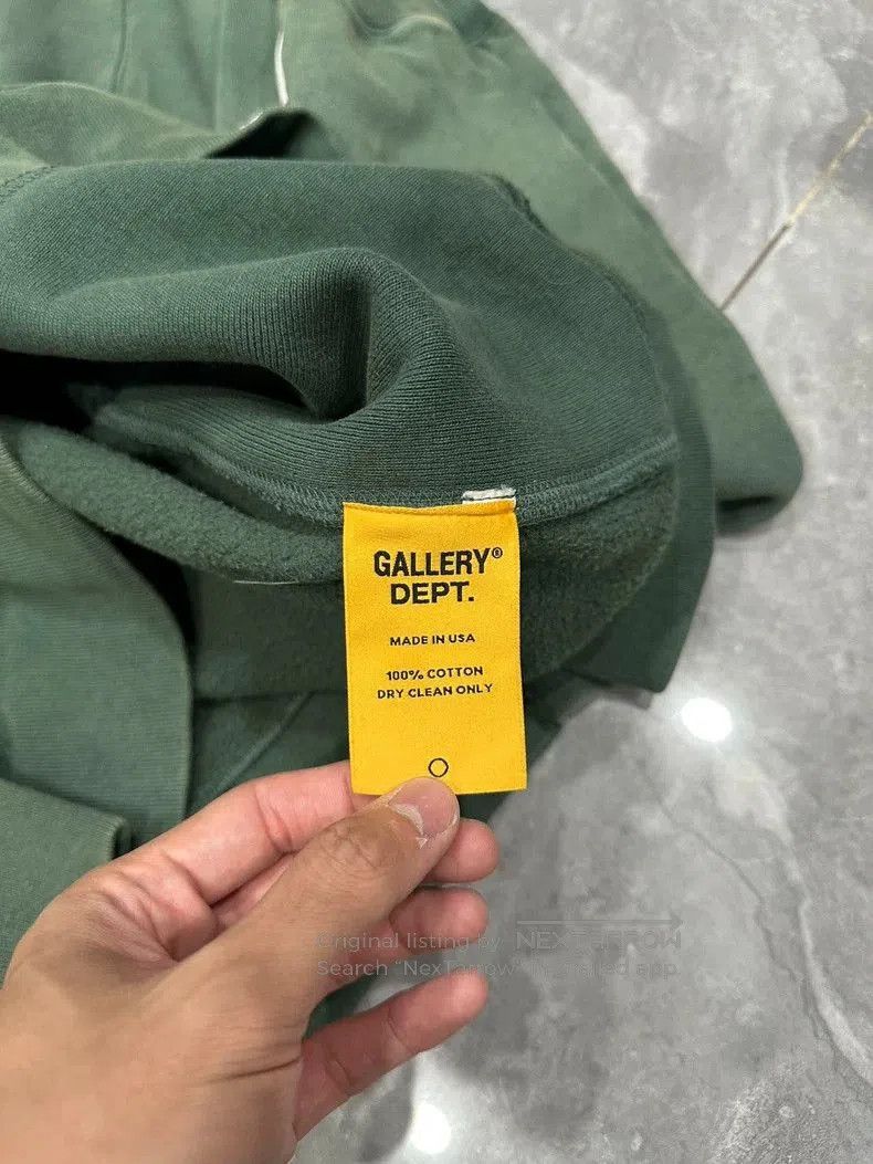 Gallery Dept. Gallery Dept Green Paint Splash Hoodie. Size US M / EU 48-50 / 2 - 7 Thumbnail