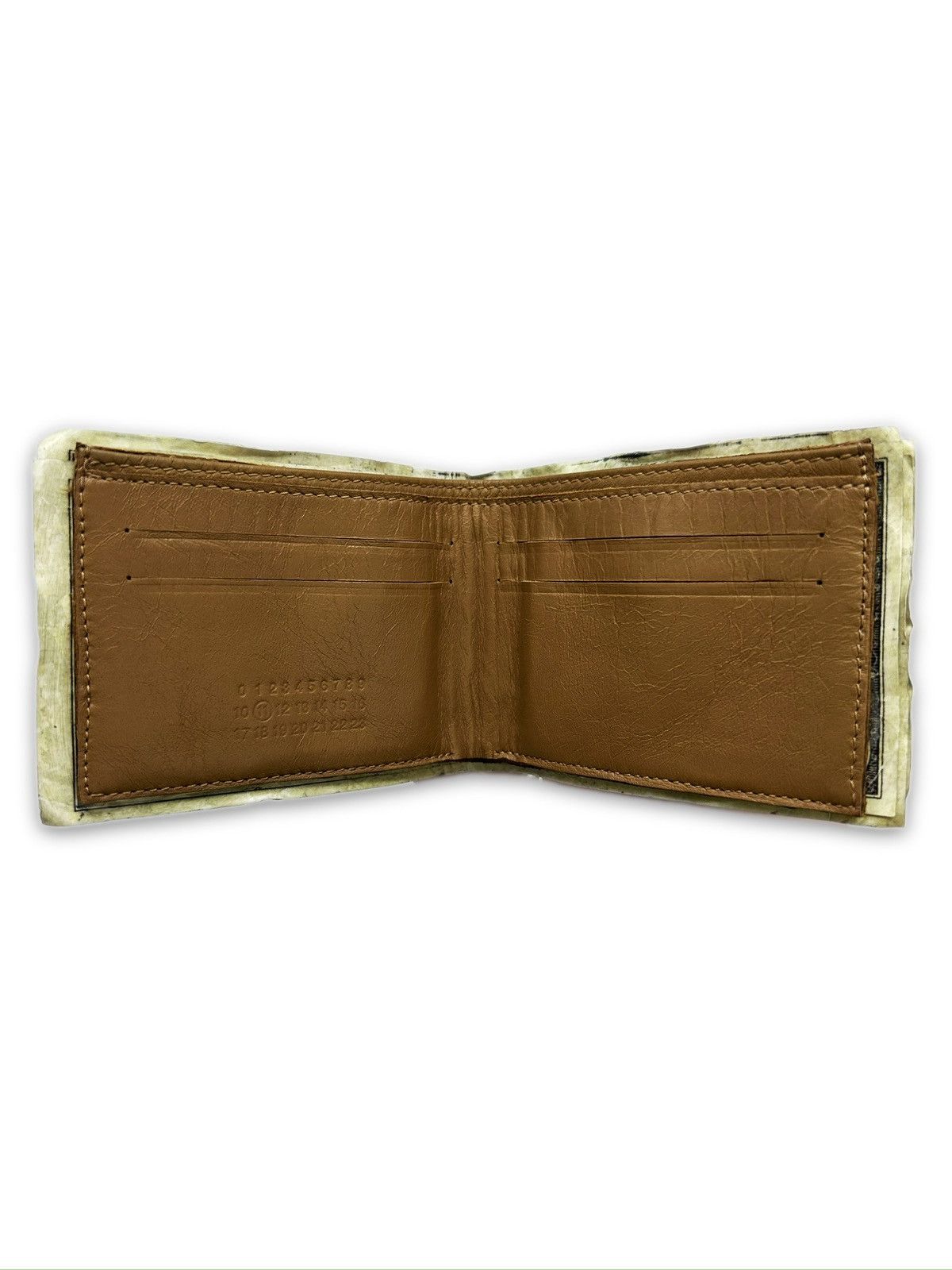Maison Margiela SS08 Maison Margiela ‘$11 Bill’ Leather Bifold Wallet Size ONE SIZE - 4 Thumbnail