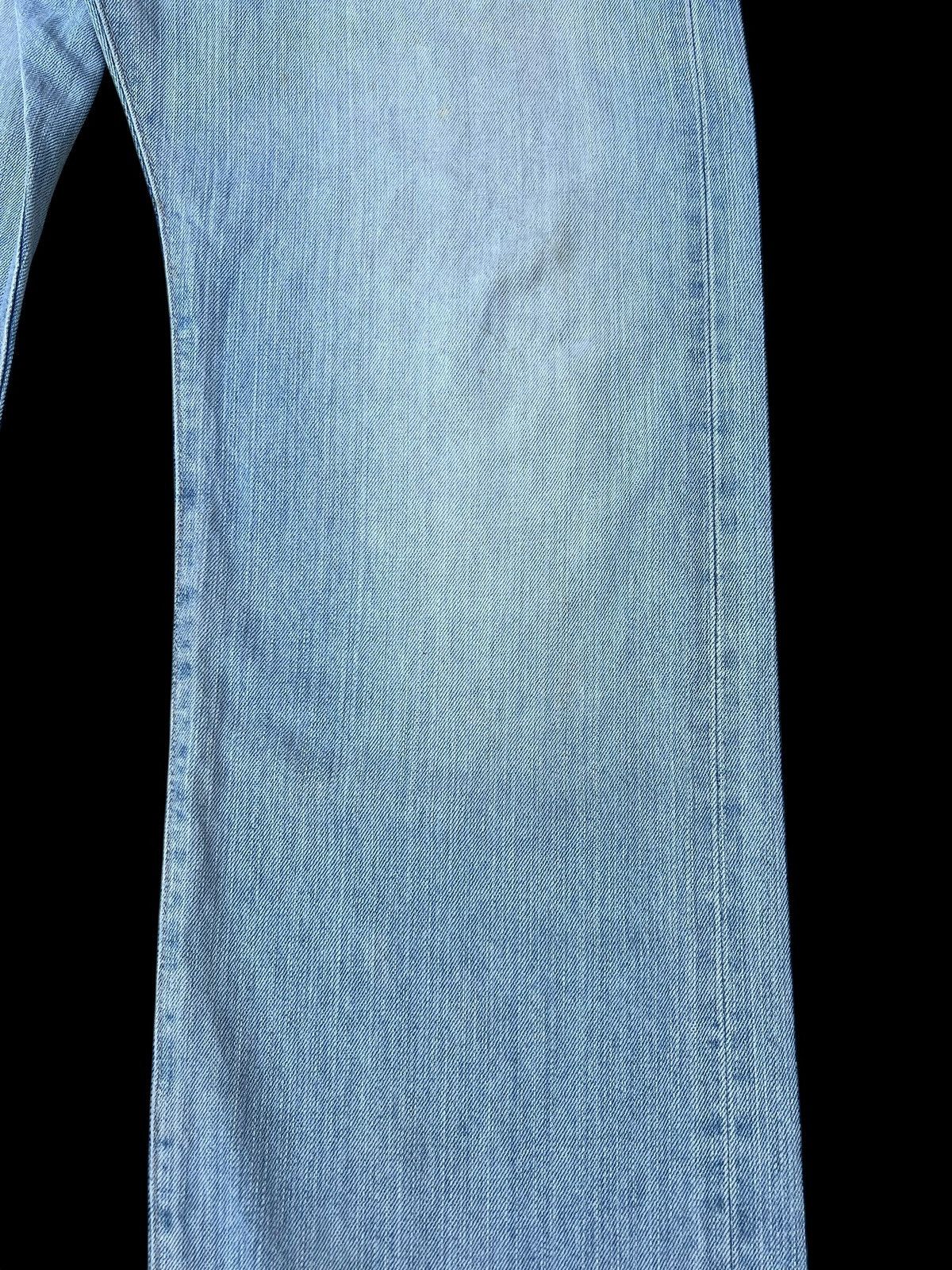 Edwin 2000s Edwin 505 Distressed Aging Mud Denim Selvedge Jeans Size US 32 / EU 48 - 12 Thumbnail