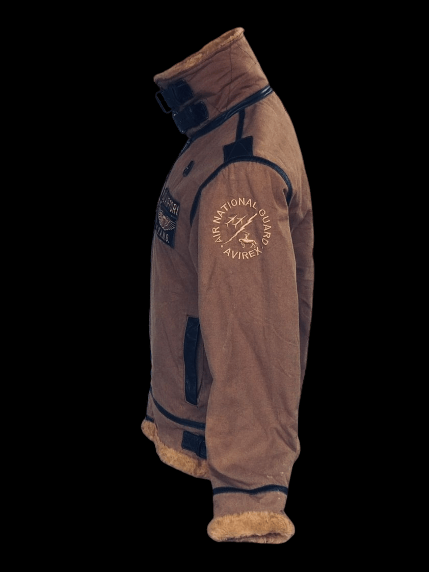 Vintage Avirex Flight Jacket with Patches
