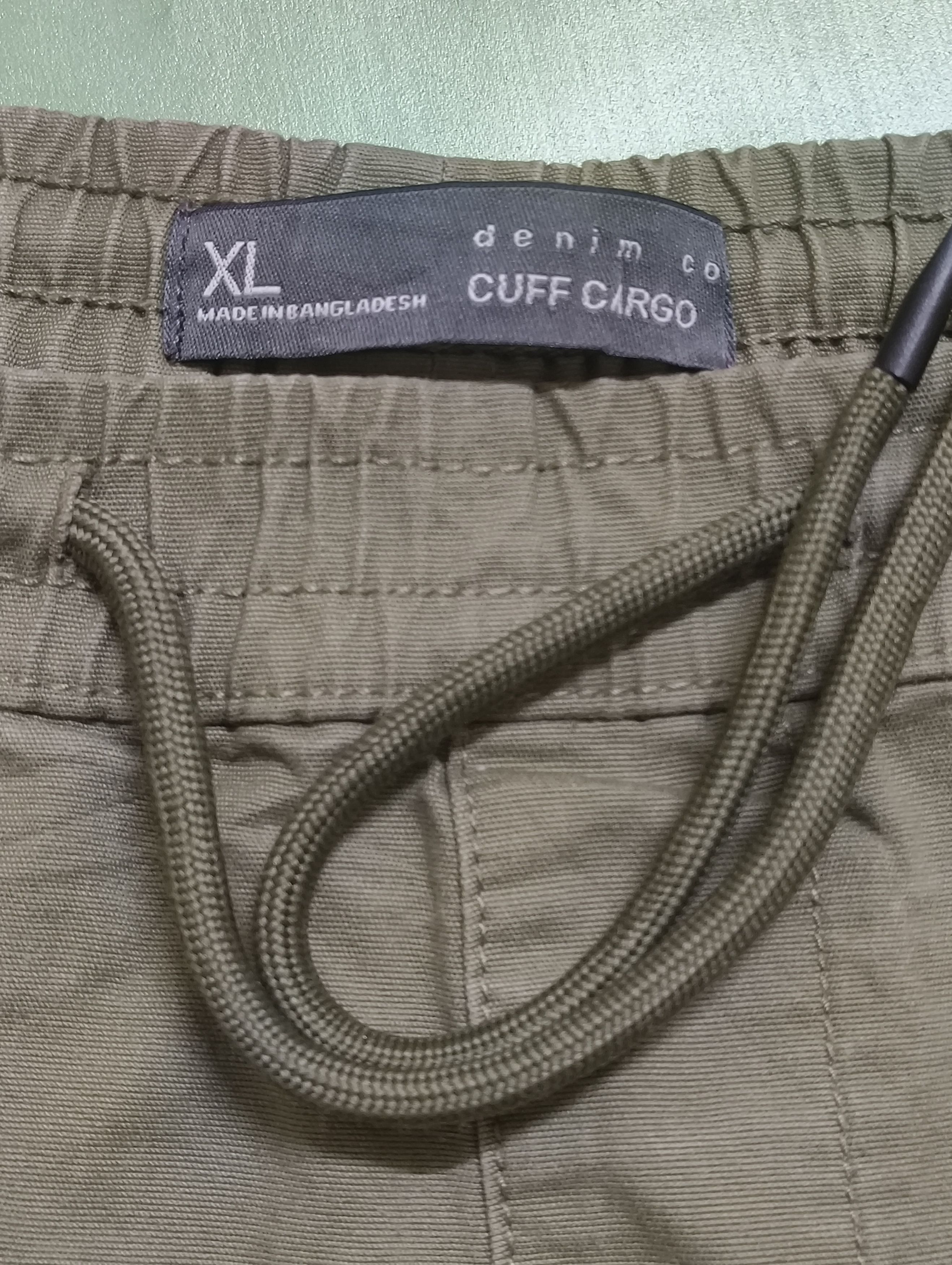 Denim & Co. Denim Co. Cuffed Cargo pants army Size US 37 - 9 Thumbnail