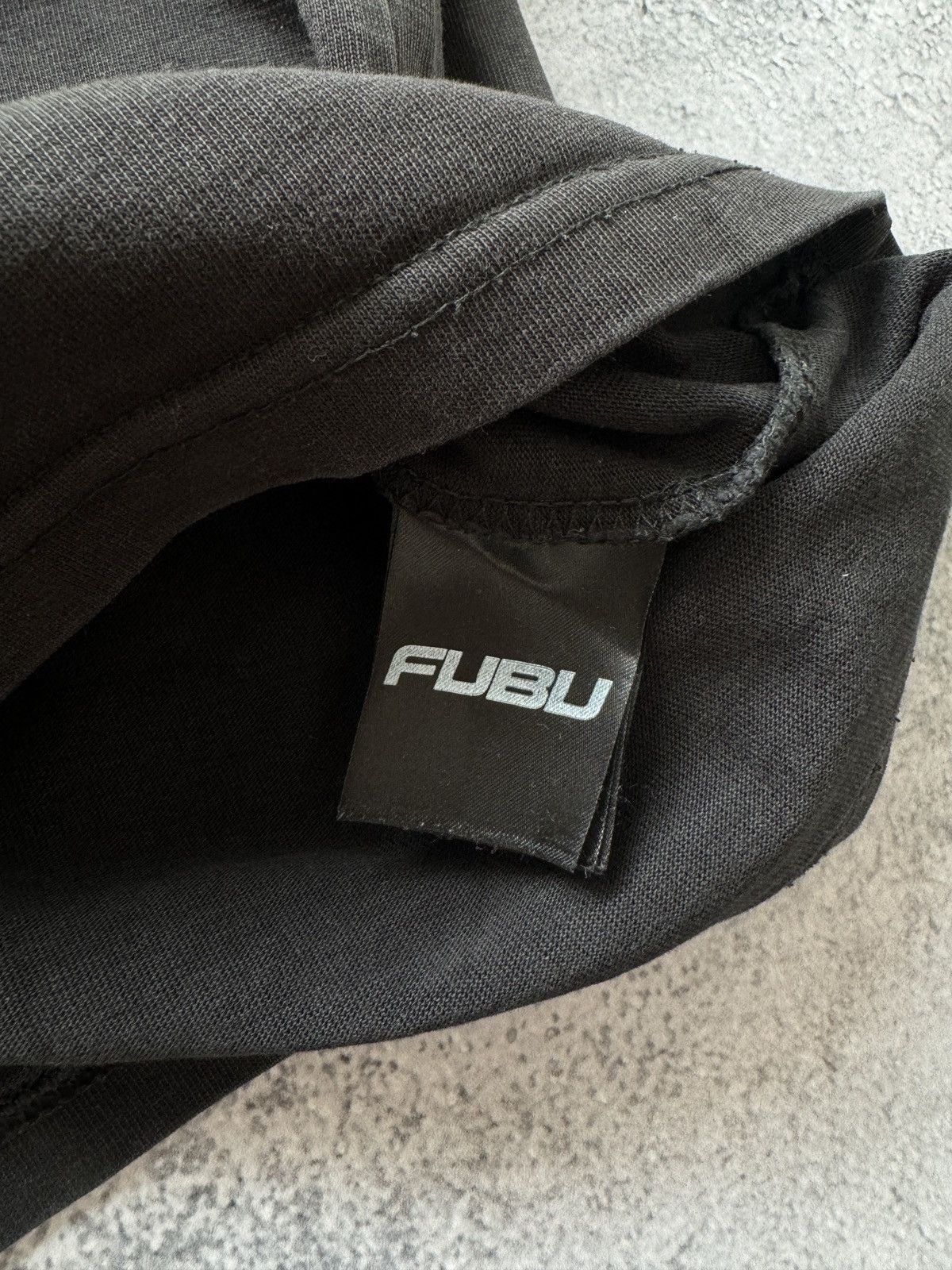 Fubu × Vintage Fubu Big Logo Black T-Shirt Size US M / EU 48-50 / 2 - 7 Thumbnail