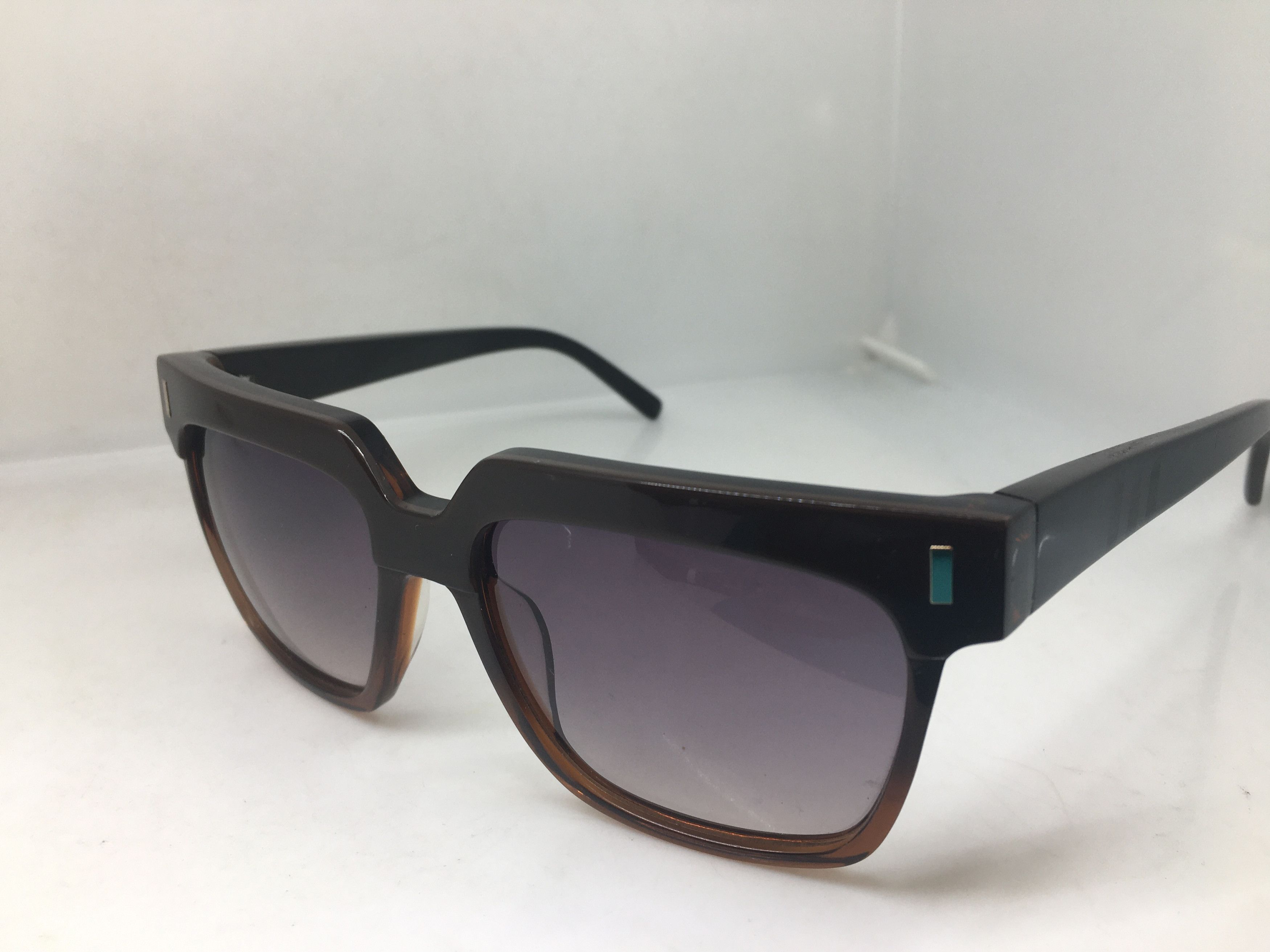 Other Handmade Brown Acetate Sunglasses Frame Size ONE SIZE - 3 Thumbnail