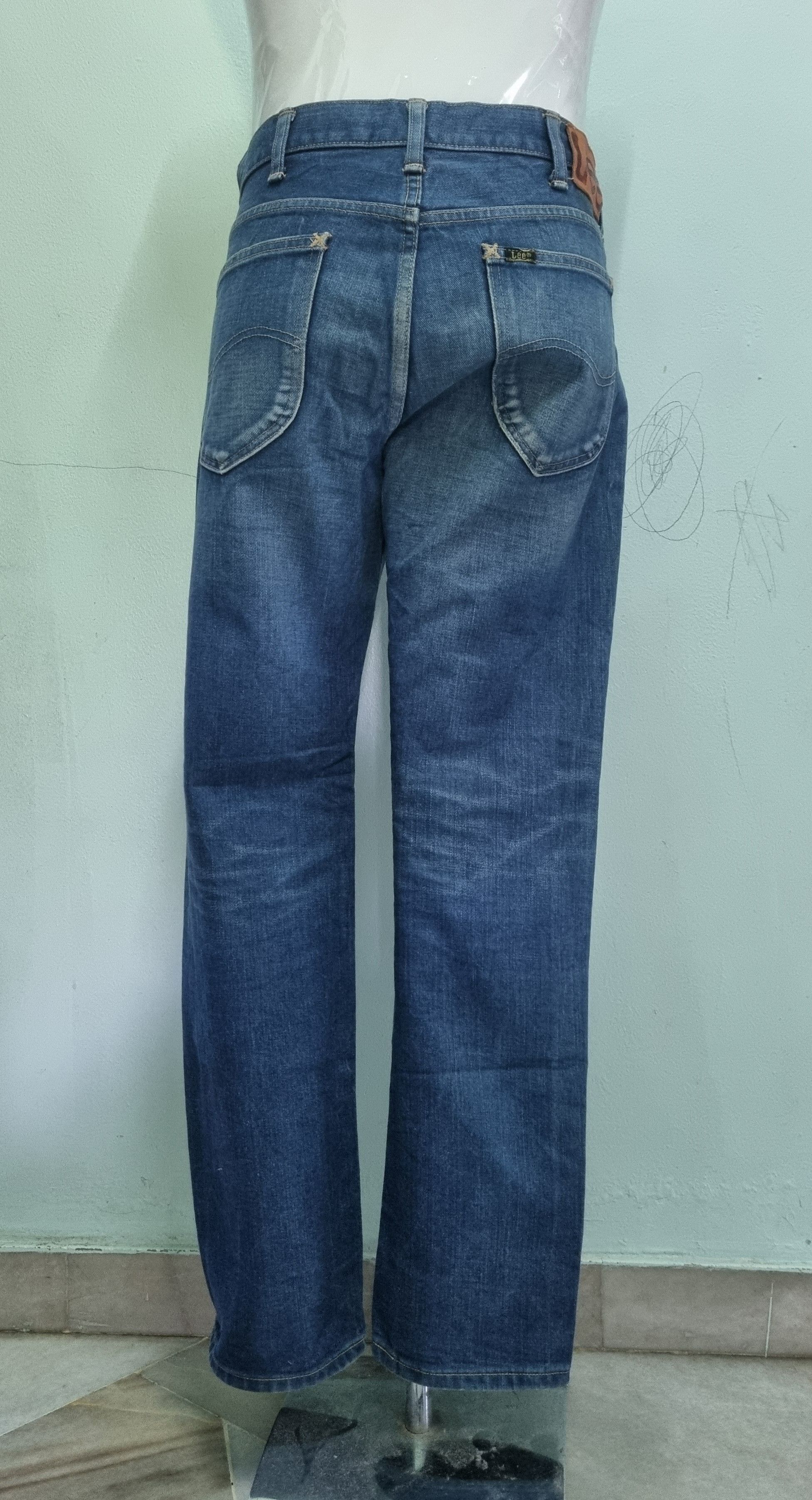 Katharine Hamnett London × Lee Lee Riders Sanforized For Katherine Hamnett Denim Jeans Size US 32 / EU 48 - 2 Thumbnail
