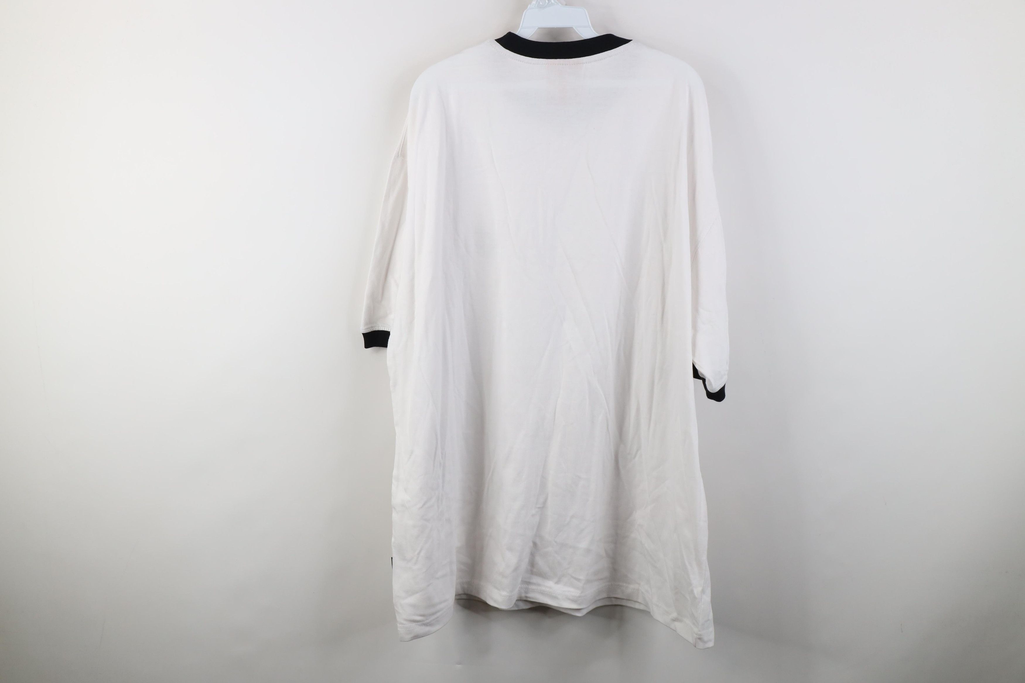 Rocawear Deadstock Vintage 90s Y2K Rocawear Monogram Ringer T-Shirt Size US XL / EU 56 / 4 - 13 Thumbnail