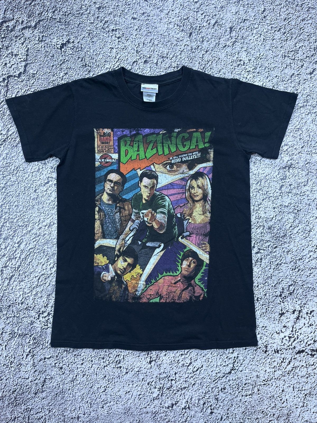 Vintage Vintage T2K Bazinga The Big Bang Theory logo tee size S Size US S / EU 44-46 / 1 - 1 Thumbnail
