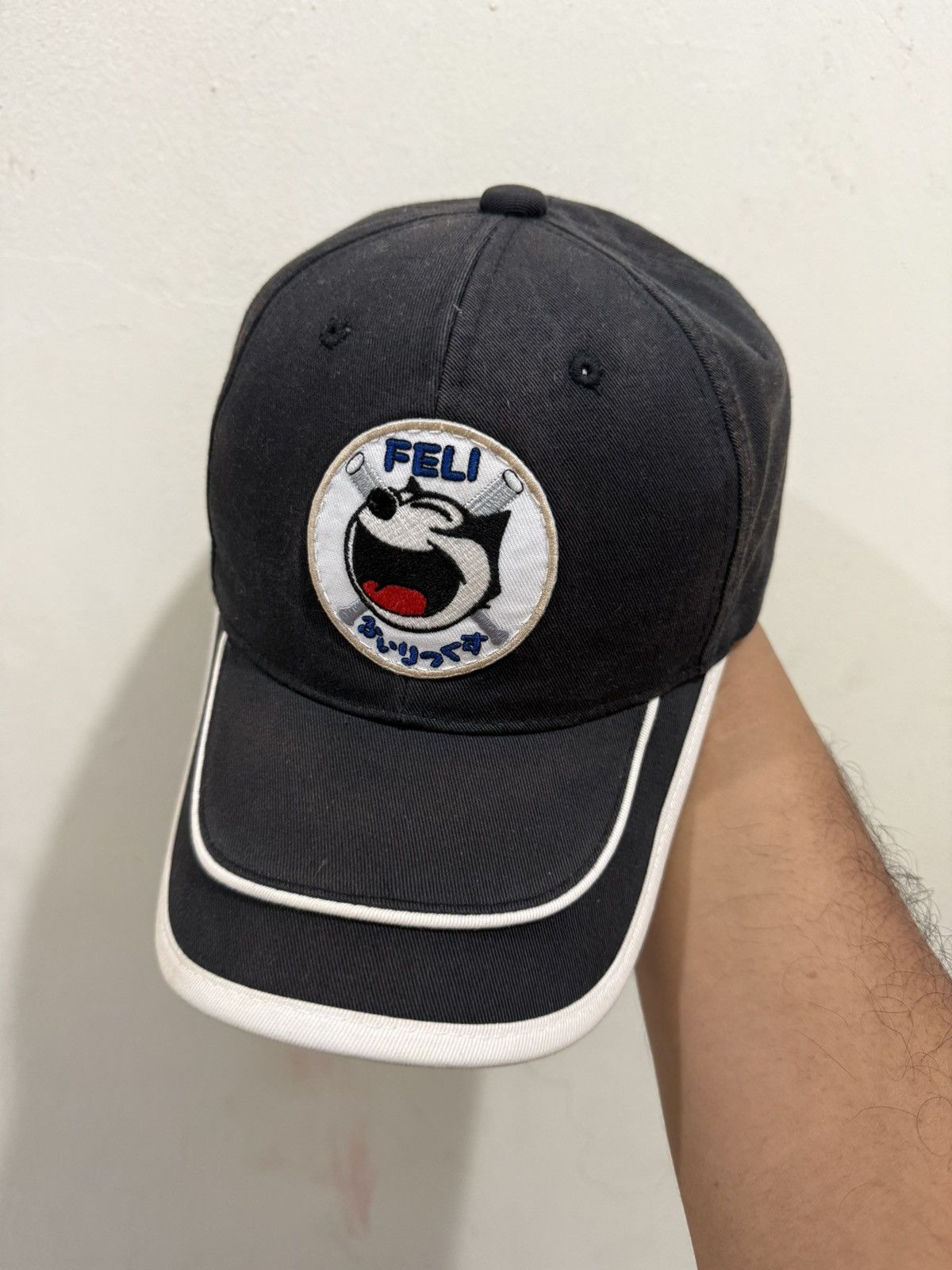 Japanese Brand VTG FELIX The Cat Baseball Team Size ONE SIZE - 2 Thumbnail