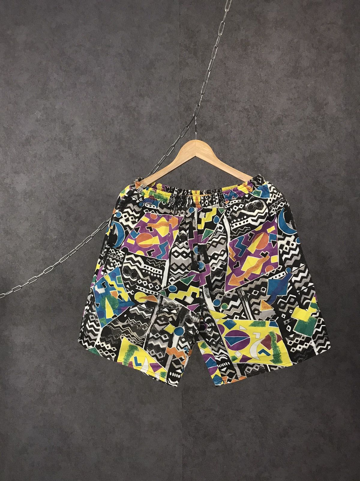 Vintage Hawaiian shorts Size US 36 / EU 52 - 1 Thumbnail