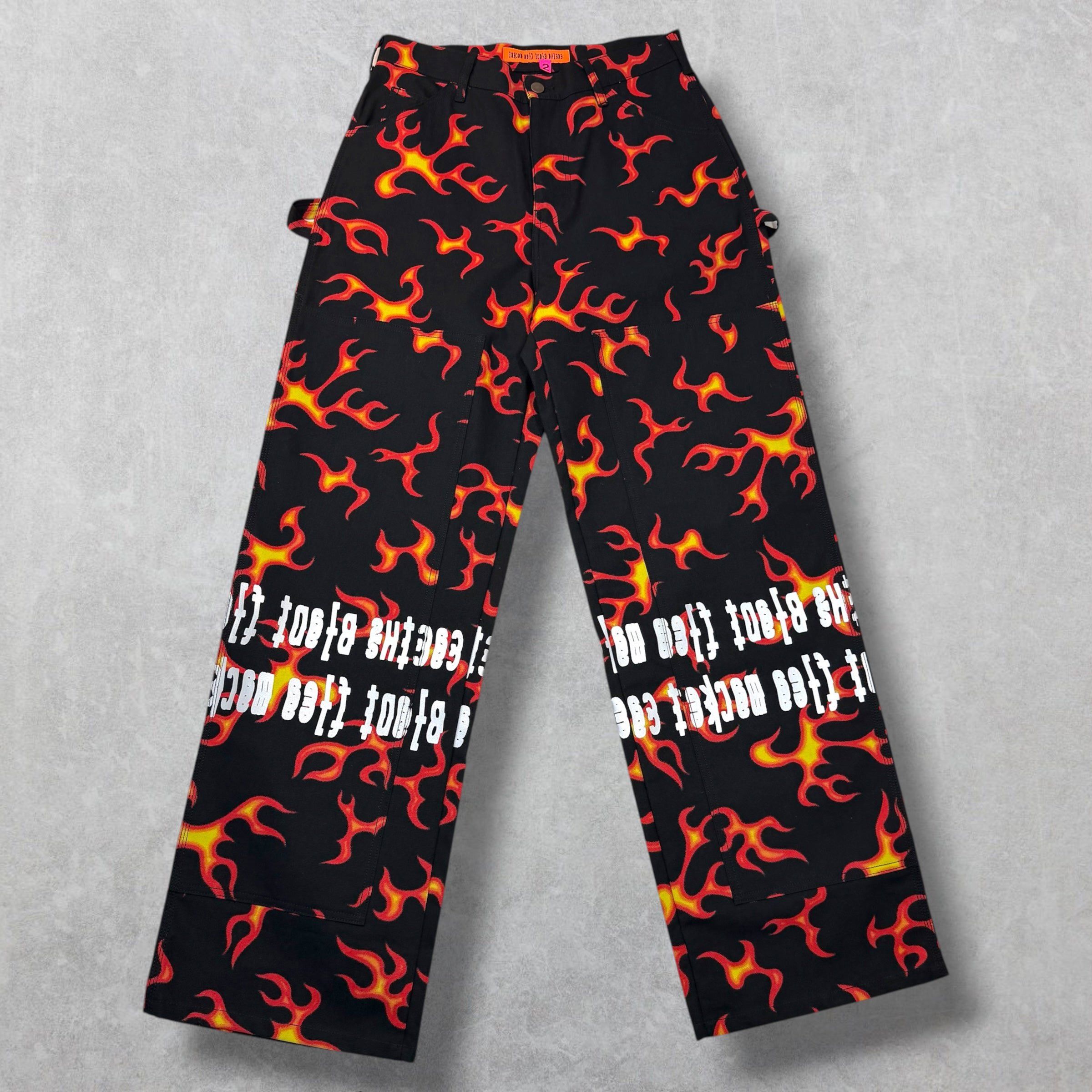Cactus Plant Flea Market Cactus Plant Flea Market Double Knee Hi-Vis Pants 2 (30) Size US 30 / EU 46 - 1 Thumbnail