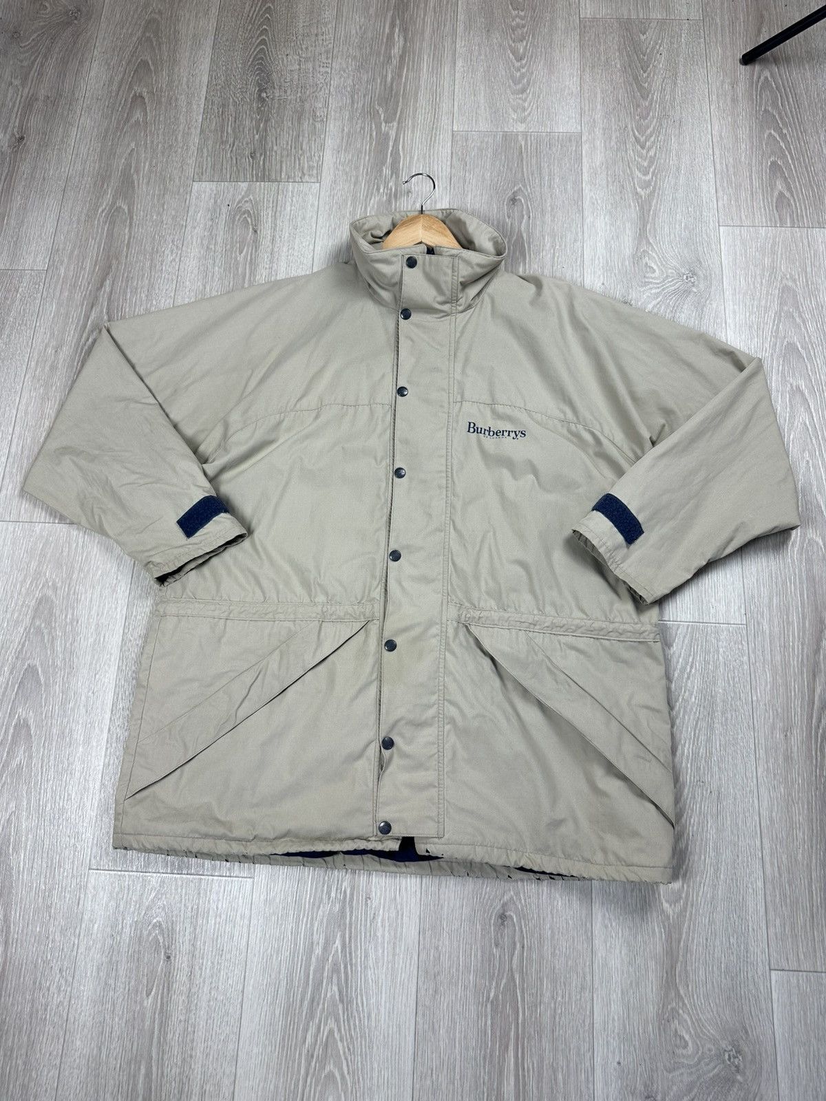 Burberry × Vintage Vintage Burberry London Vintage Jacket Size US XL / EU 56 / 4 - 4 Thumbnail