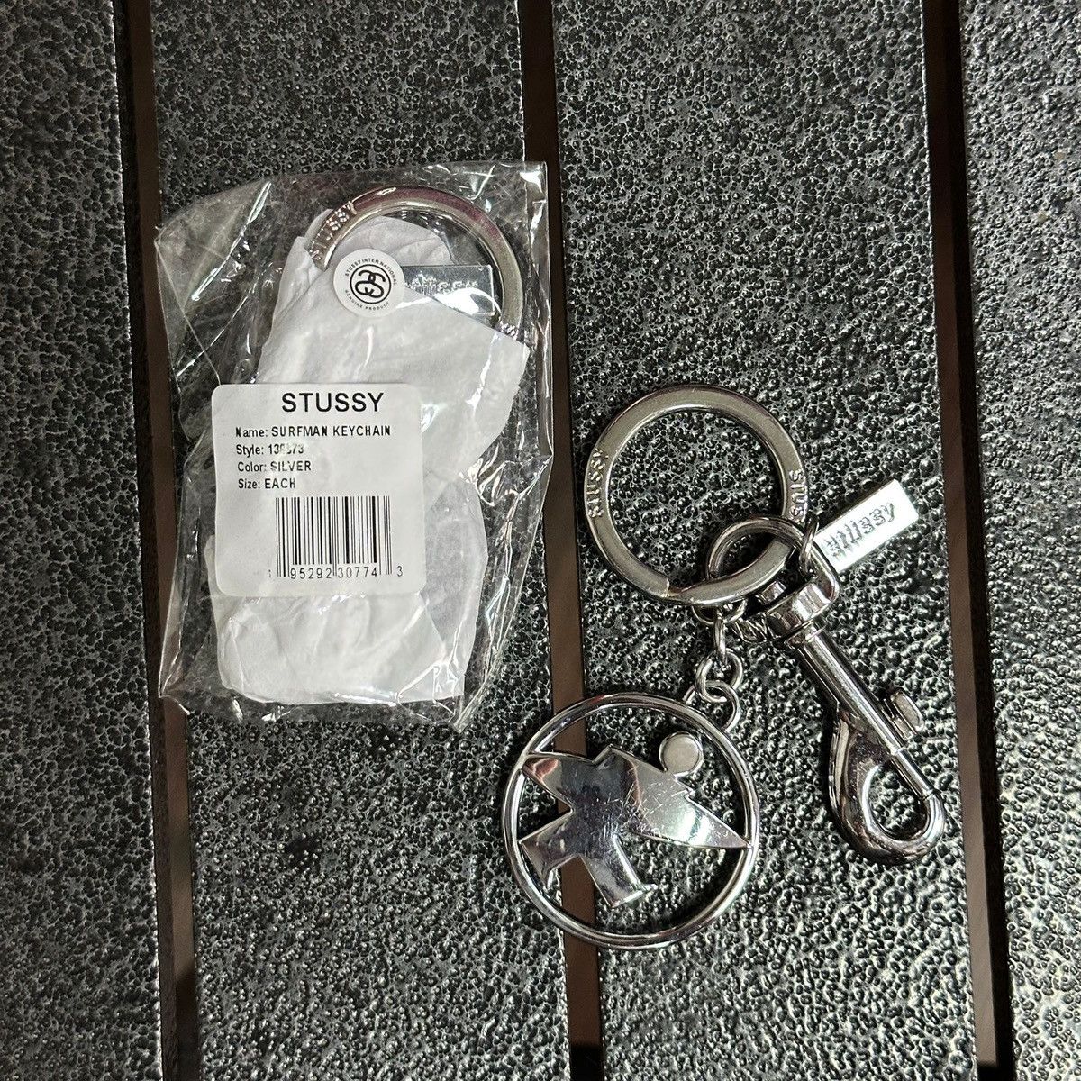 Stussy STUSSY SURFMAN KEYCHAIN Size ONE SIZE - 1 Thumbnail