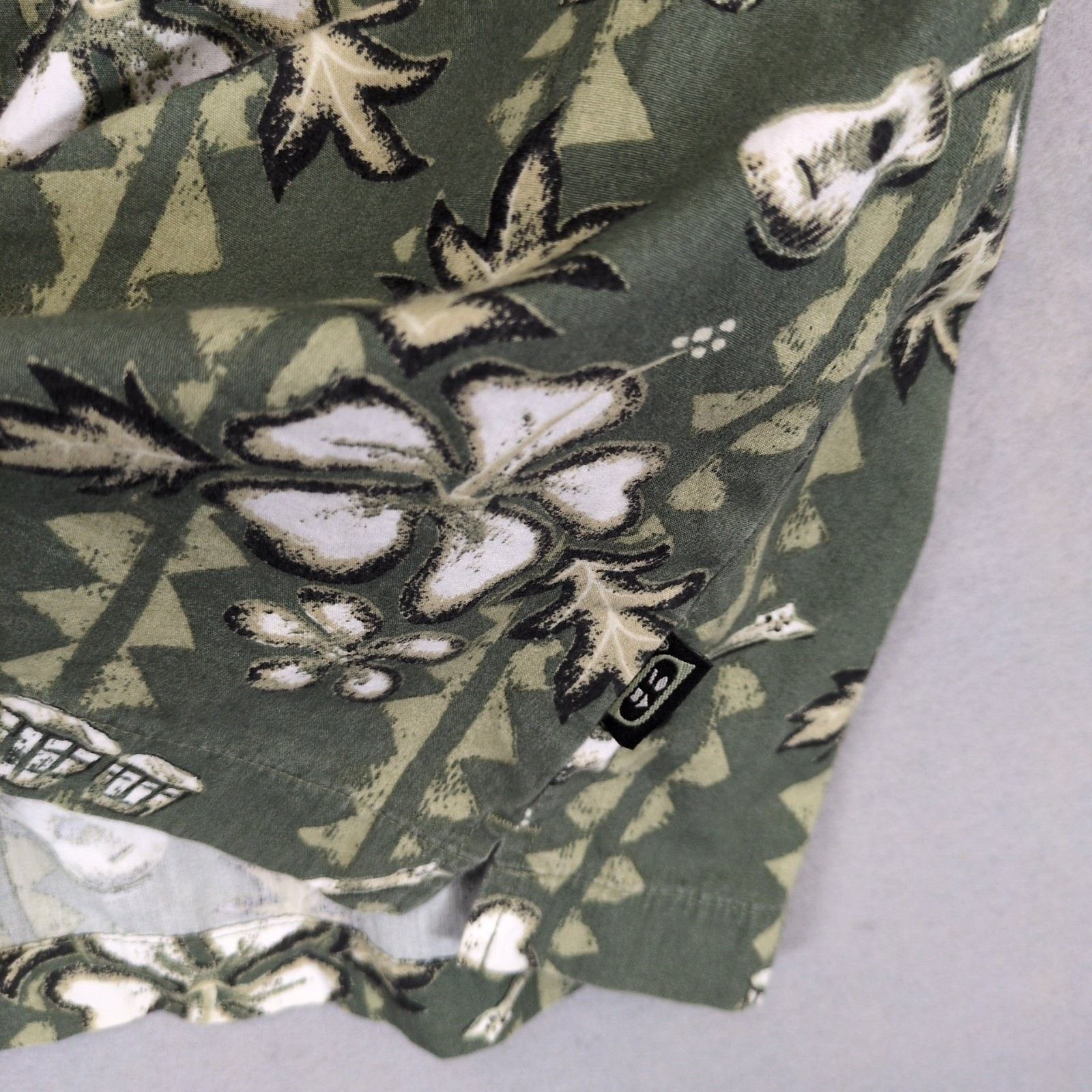 Maui and Sons Vtg 90s Maui & Sons Men's M Green Button Up Hawaiian Shirt Size US M / EU 48-50 / 2 - 5 Thumbnail