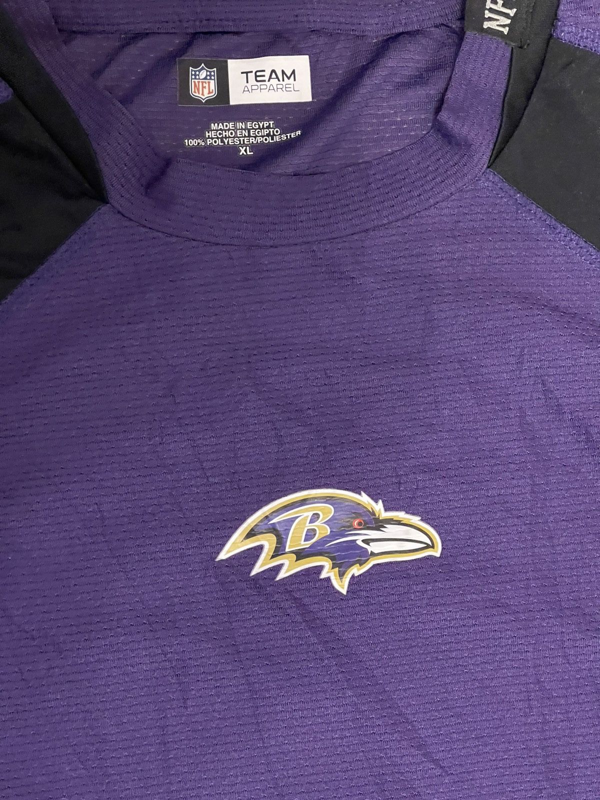 NFL Baltimore Ravens Athletic Long Sleeve Size US XL / EU 56 / 4 - 4 Thumbnail
