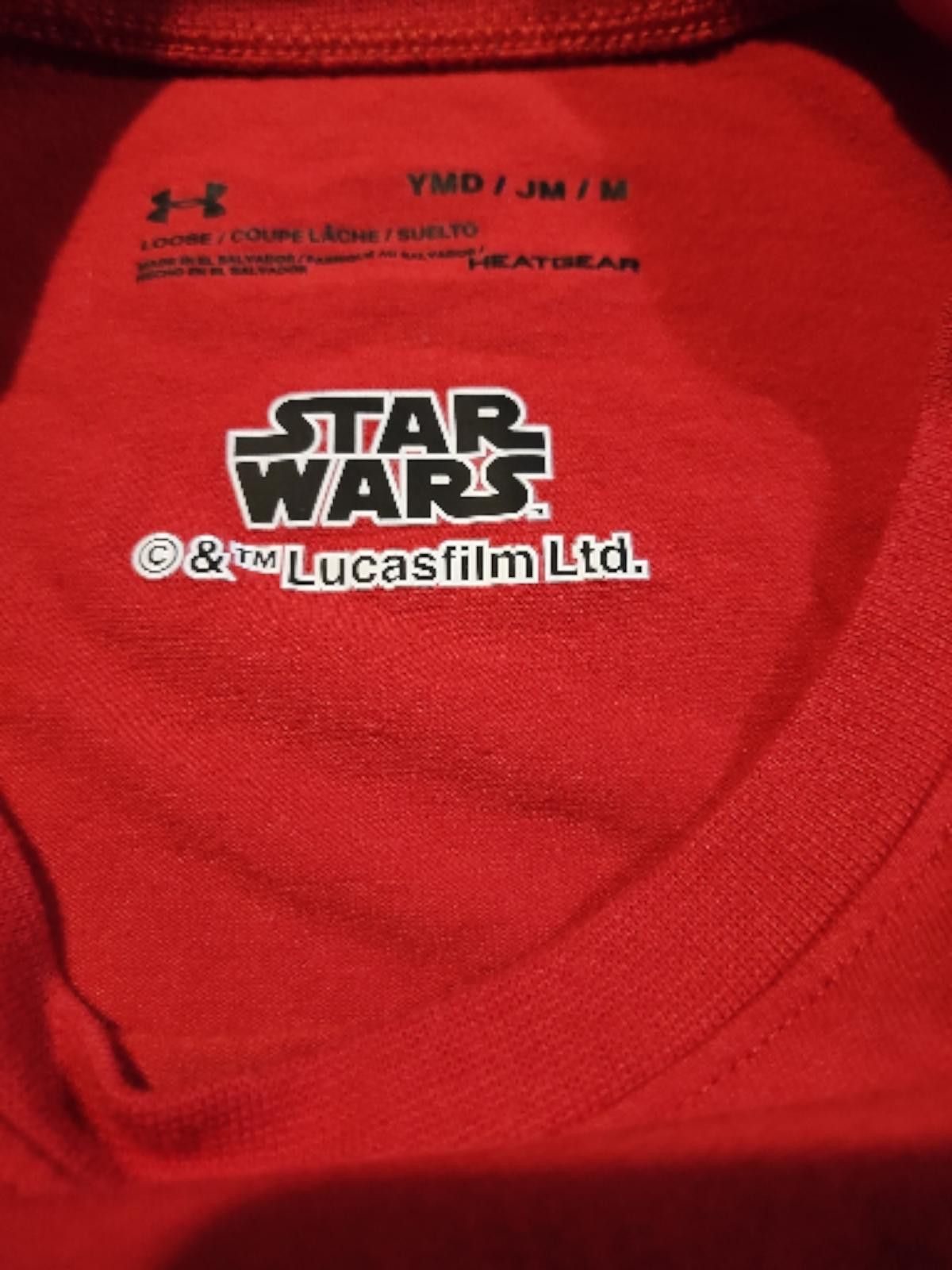 Under Armour Star Wars Darth Vader Squad Leader Boys T-Shirt Size Medium Size US M / EU 48-50 / 2 - 5 Thumbnail