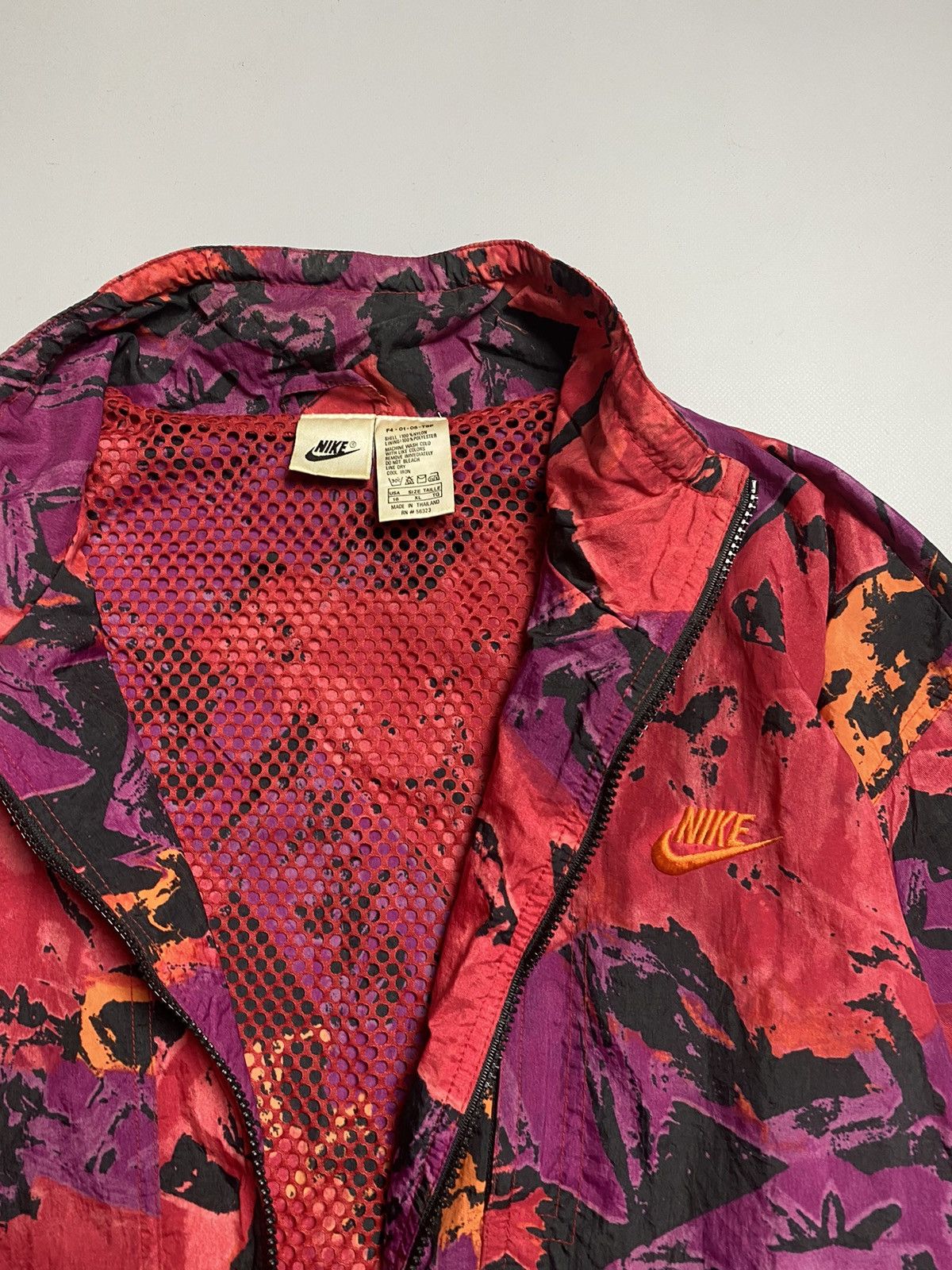 Nike Nike Vintage Track Acid Light Jacket L/Xl Size US L / EU 52-54 / 3 - 3 Thumbnail