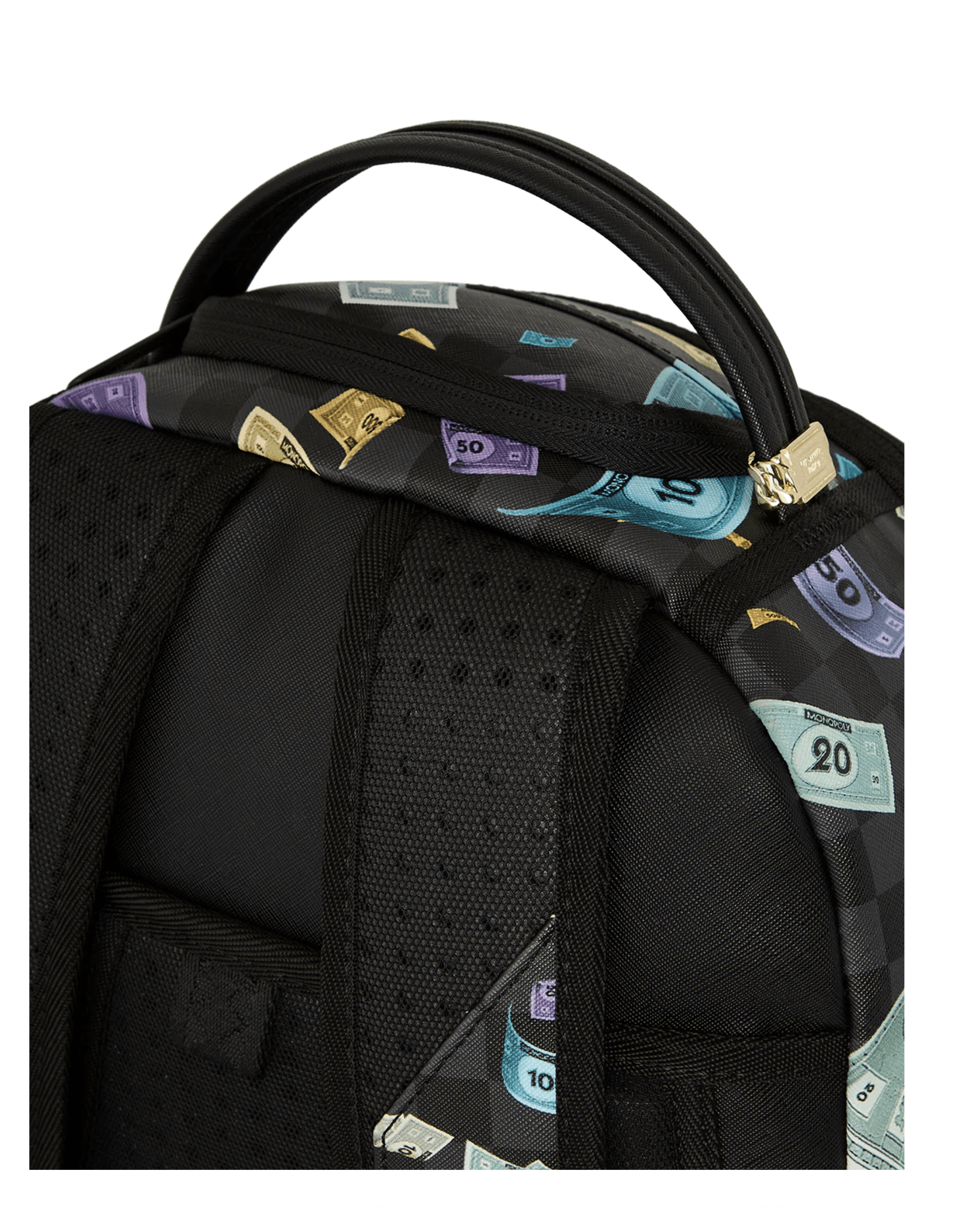 Sprayground Sprayground Monopoly Shark Rich Backpack Size ONE SIZE - 6 Thumbnail