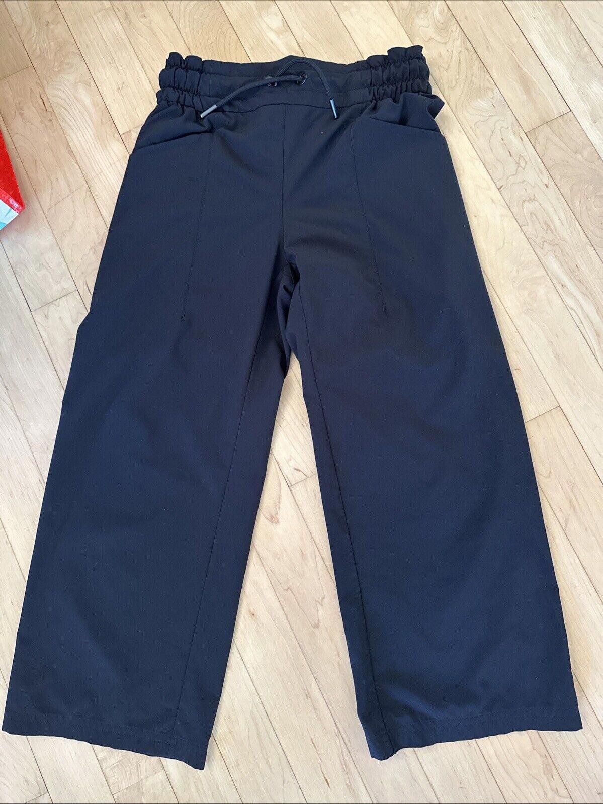 Designer Athleta Girls Black Active Pants 8 Size ONE SIZE - 1 Thumbnail