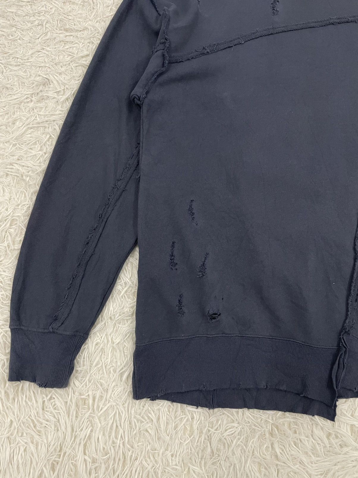If Six Was Nine Nice Distress Trashed Style Design Sweatshirt by Jeanasis Size US L / EU 52-54 / 3 - 7 Thumbnail